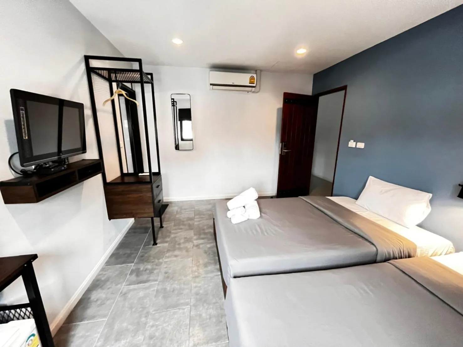 Bed in WiRE BANGKOK PRAKHANONG