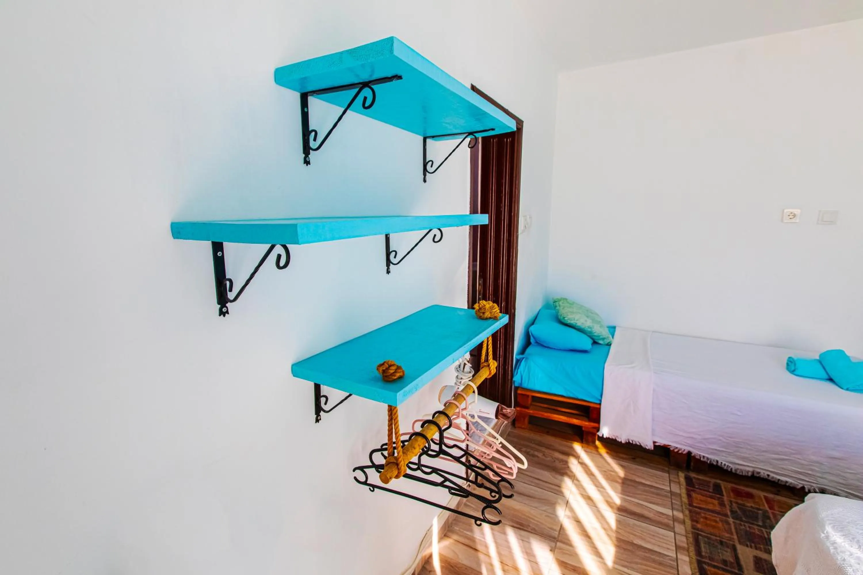 Bed in TUTHALİYA HOTEL