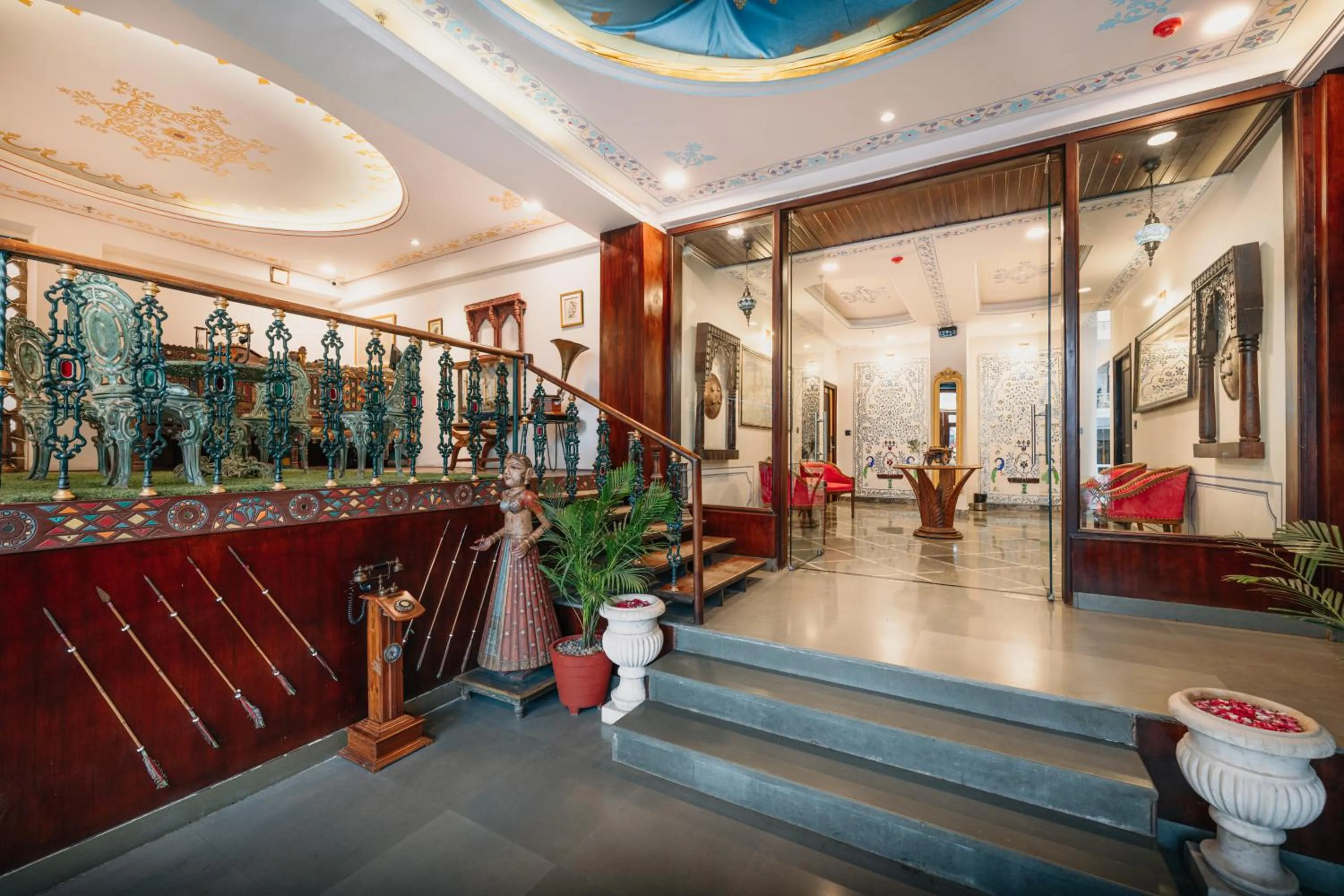 Lobby or reception in The Chronicles - Near the Lake Pichola Udaipur