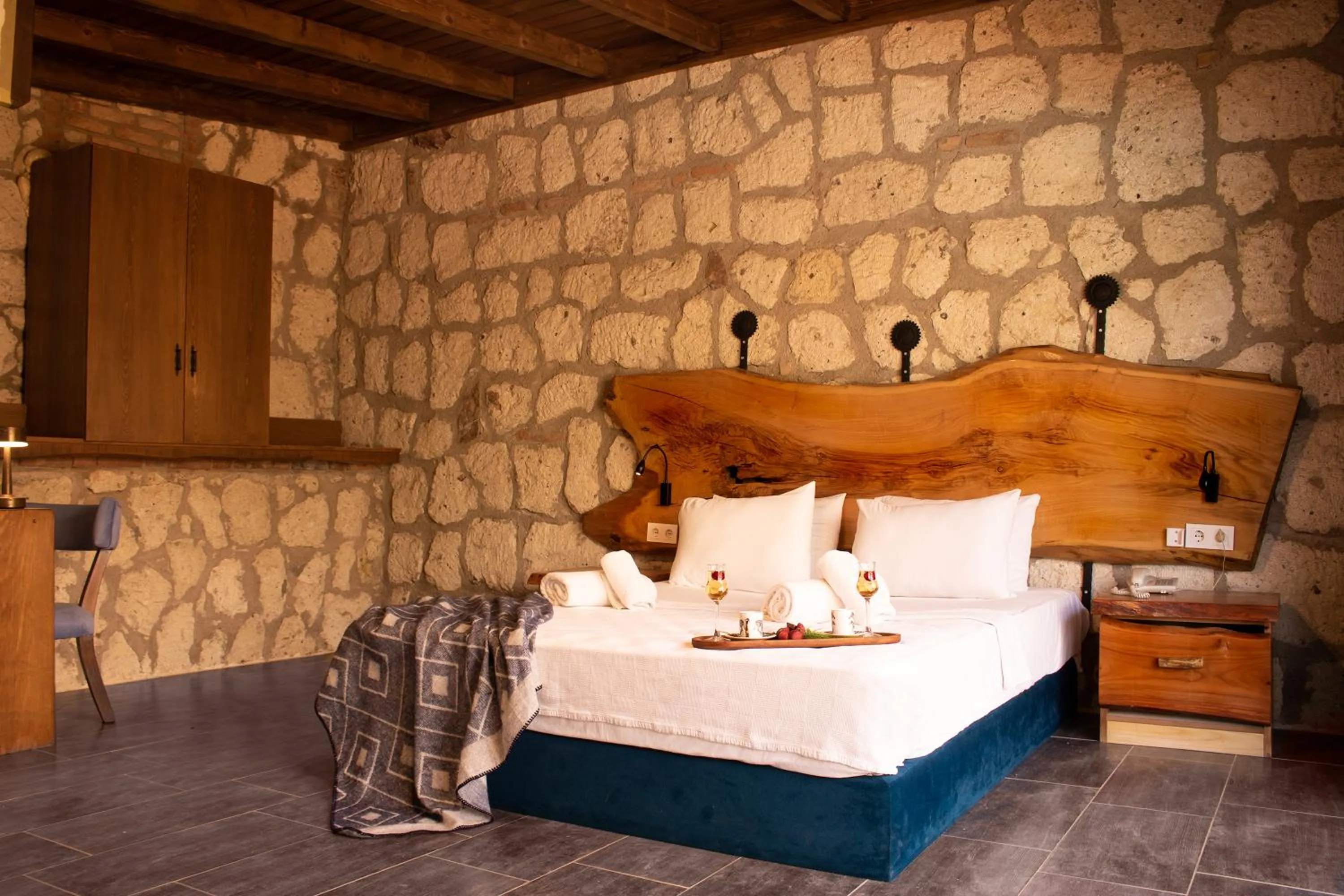 Bed in Etiz Hotels Alaçatı