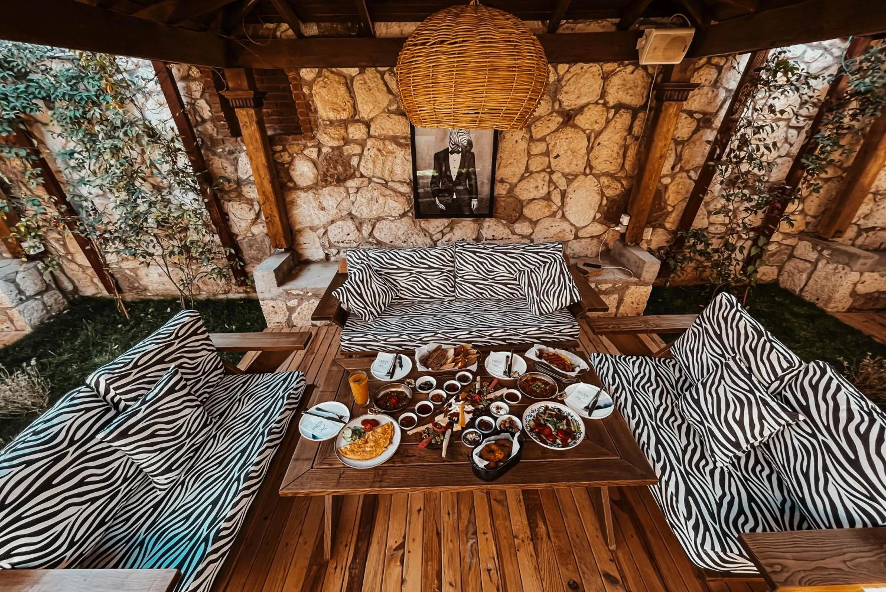 Seating area in Etiz Hotels Alaçatı