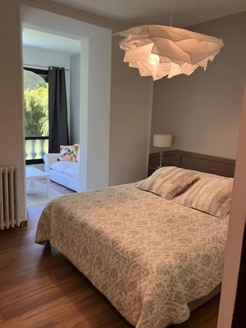 Bed in L'AUBERGE DE LA GOUTILLE