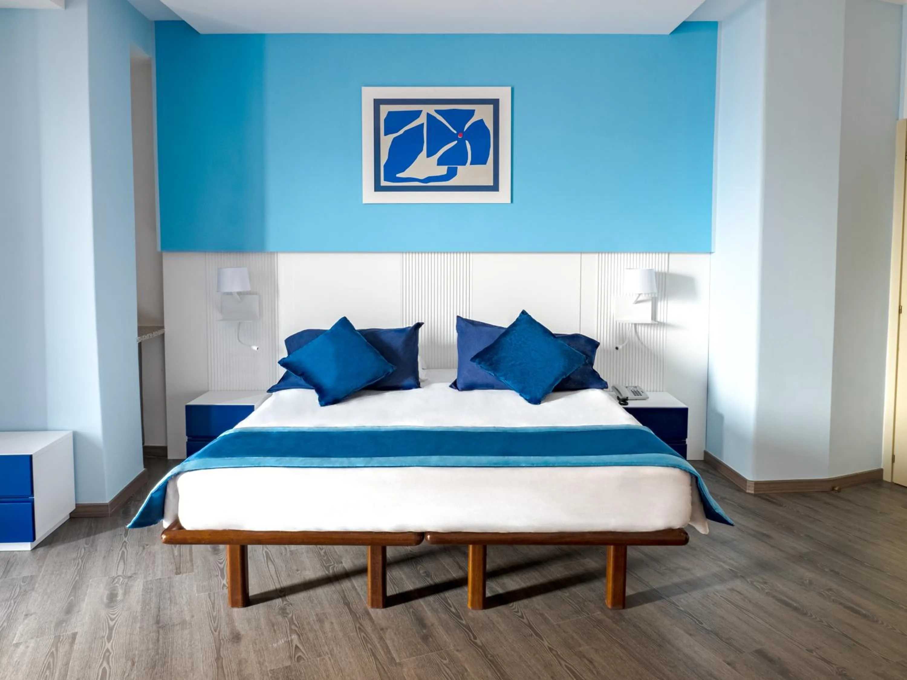 Bedroom, Bed in Hotel Cristina