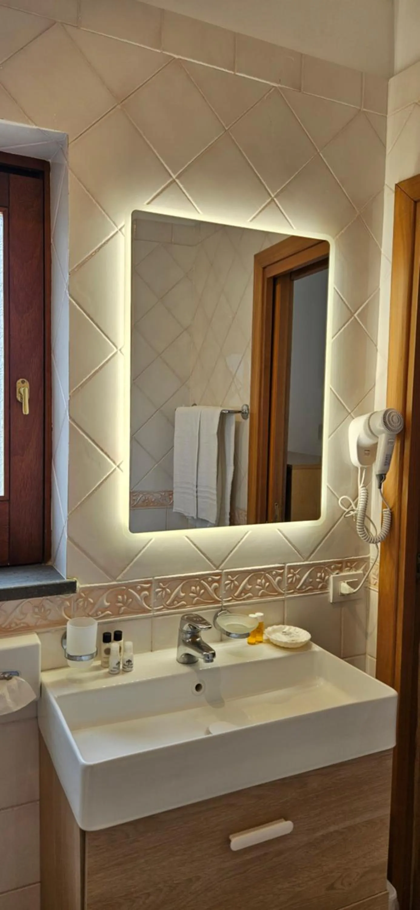 Bathroom in Hotel Cristina