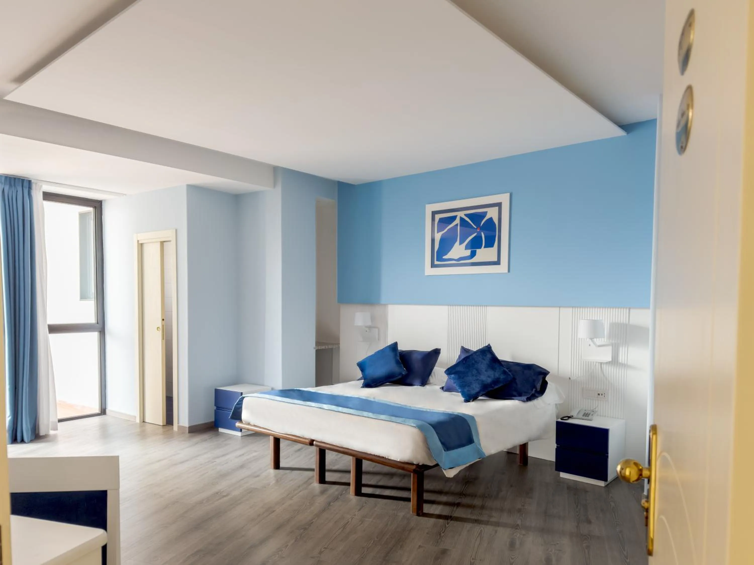 Bedroom, Bed in Hotel Cristina