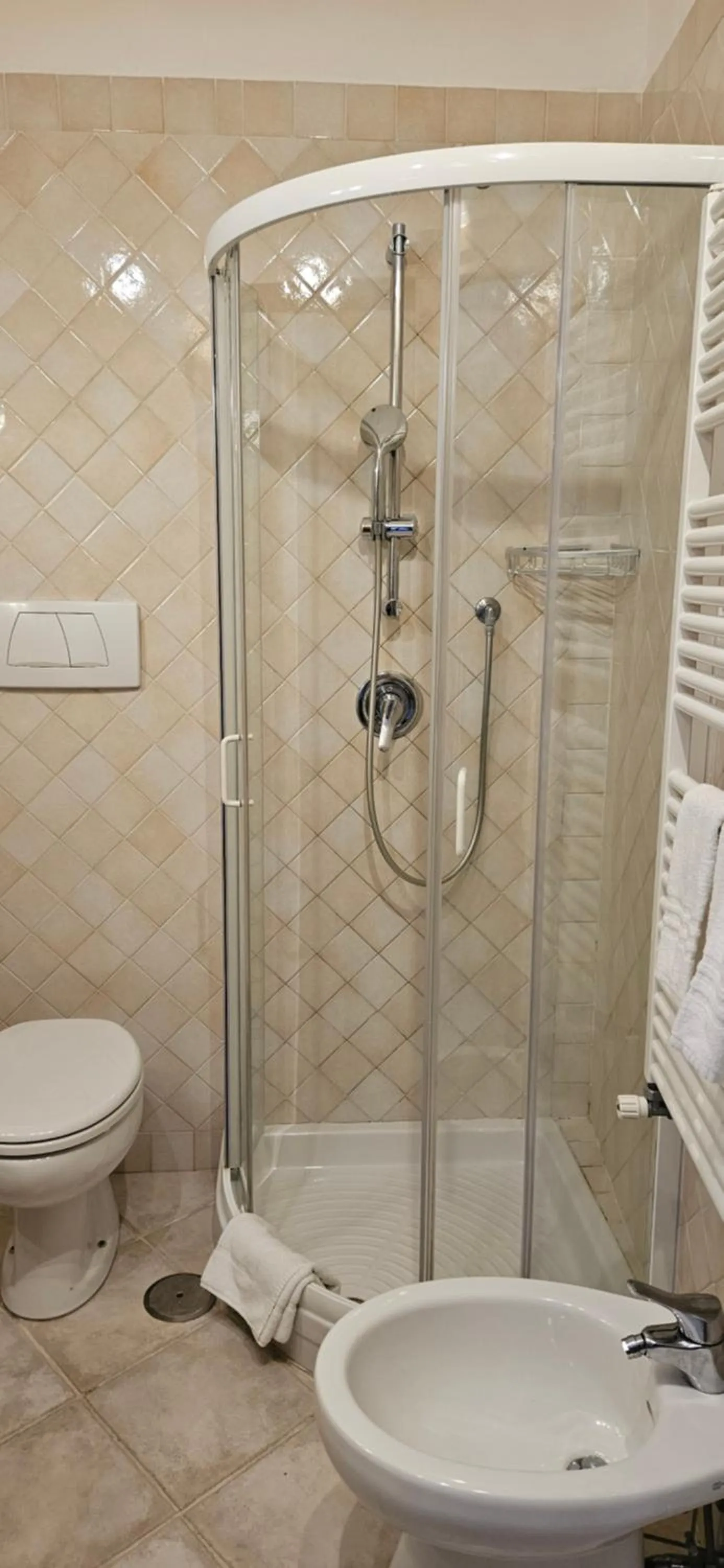 Bathroom in Hotel Cristina