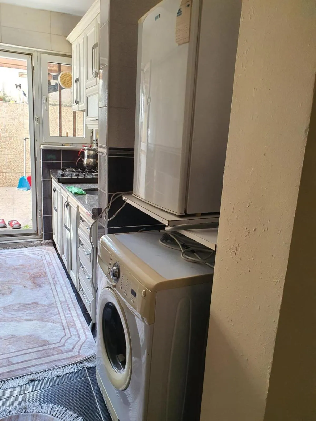 Kitchen or kitchenette in Apart La Mia