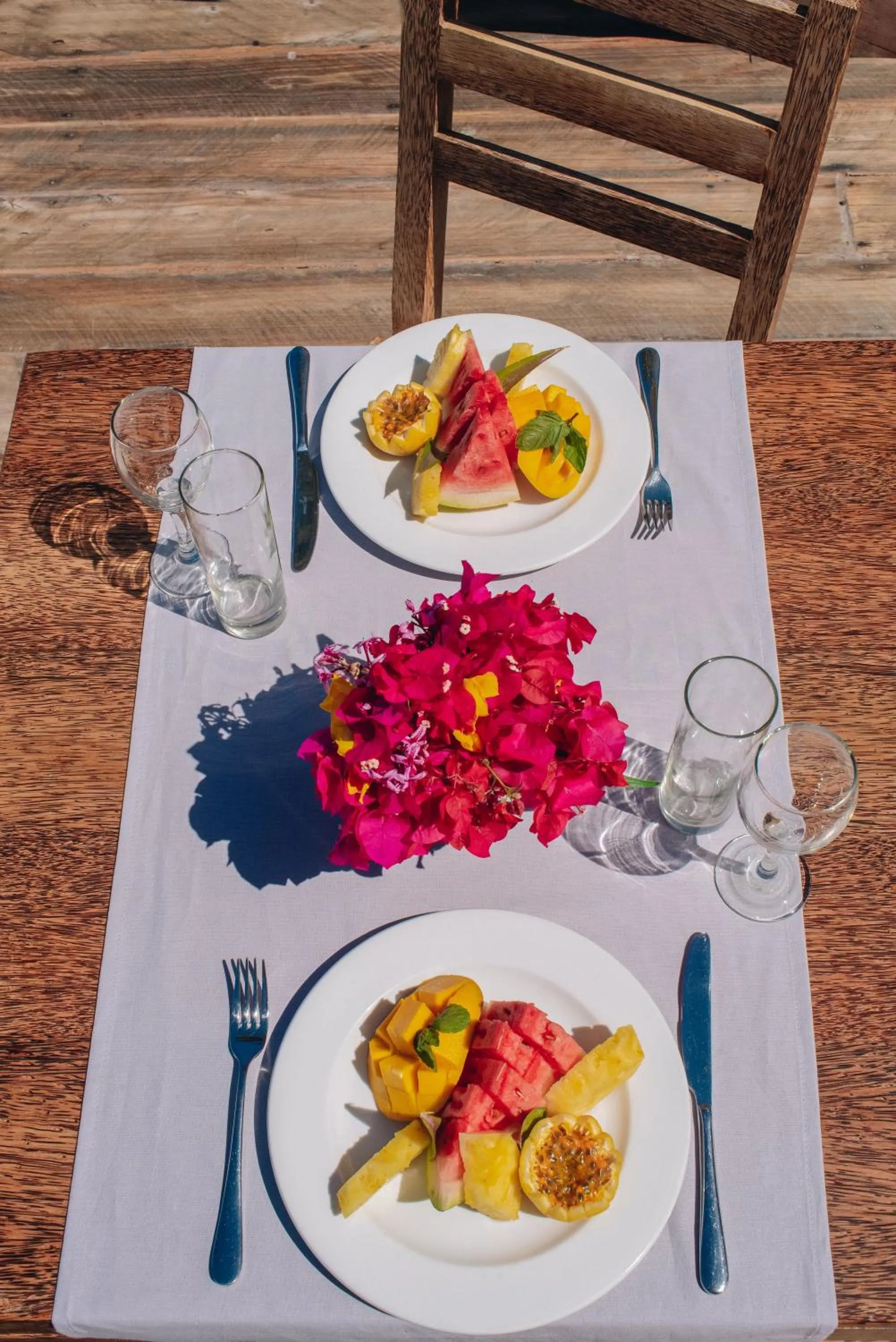 Food and drinks in Dhow Resort