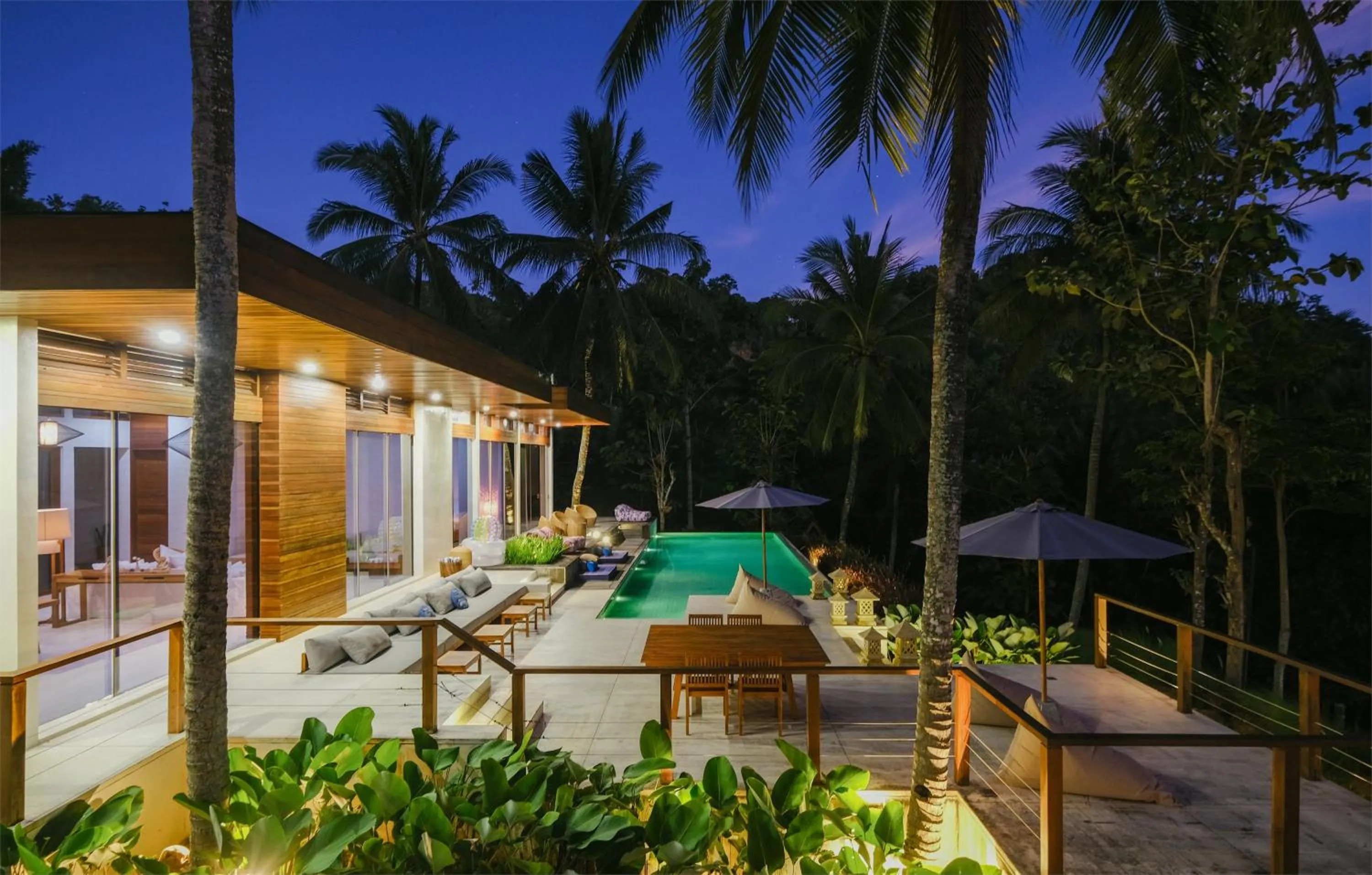 Swimming pool in EMHILL Estate Lombok