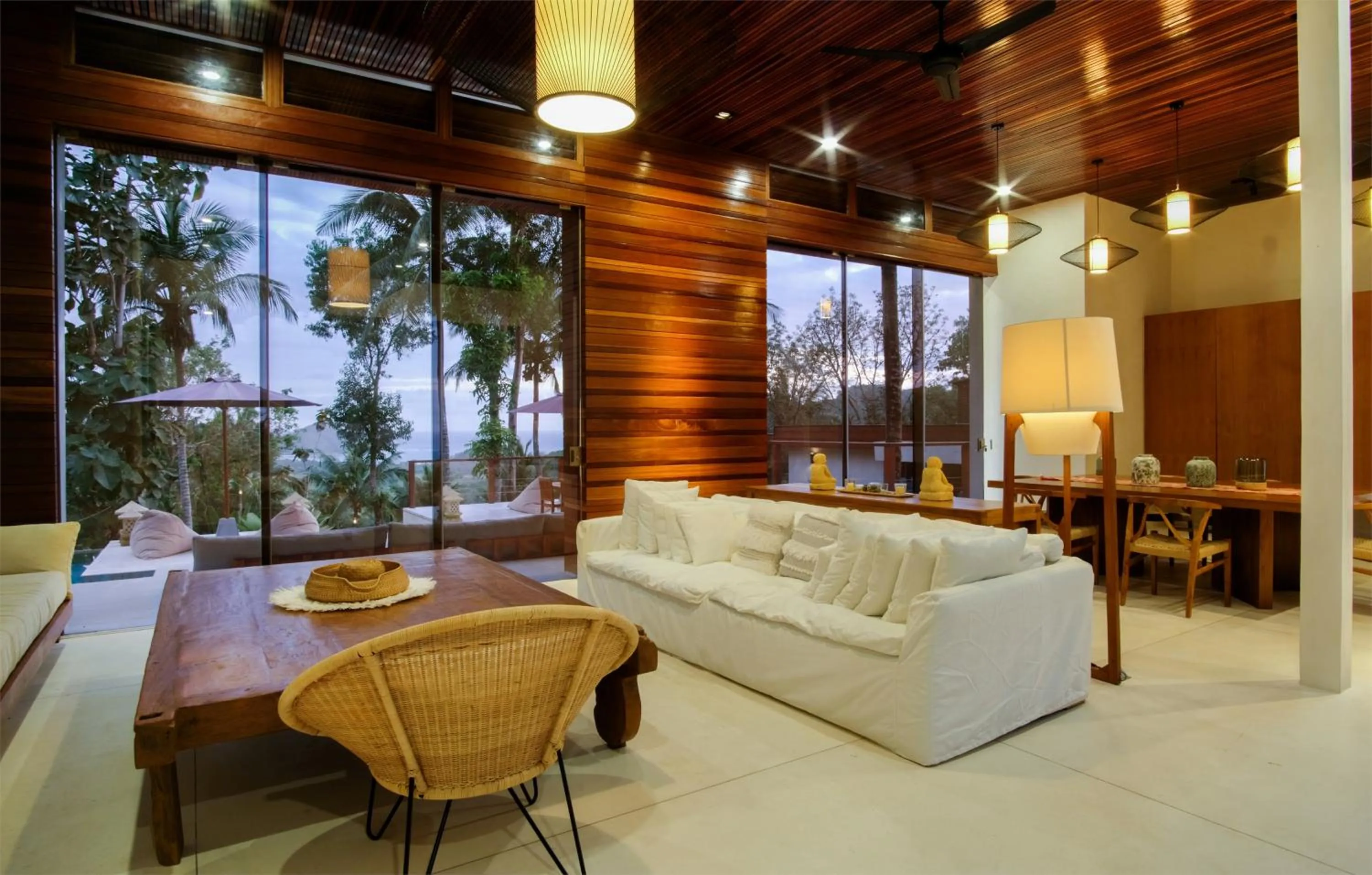 Living room in EMHILL Estate Lombok