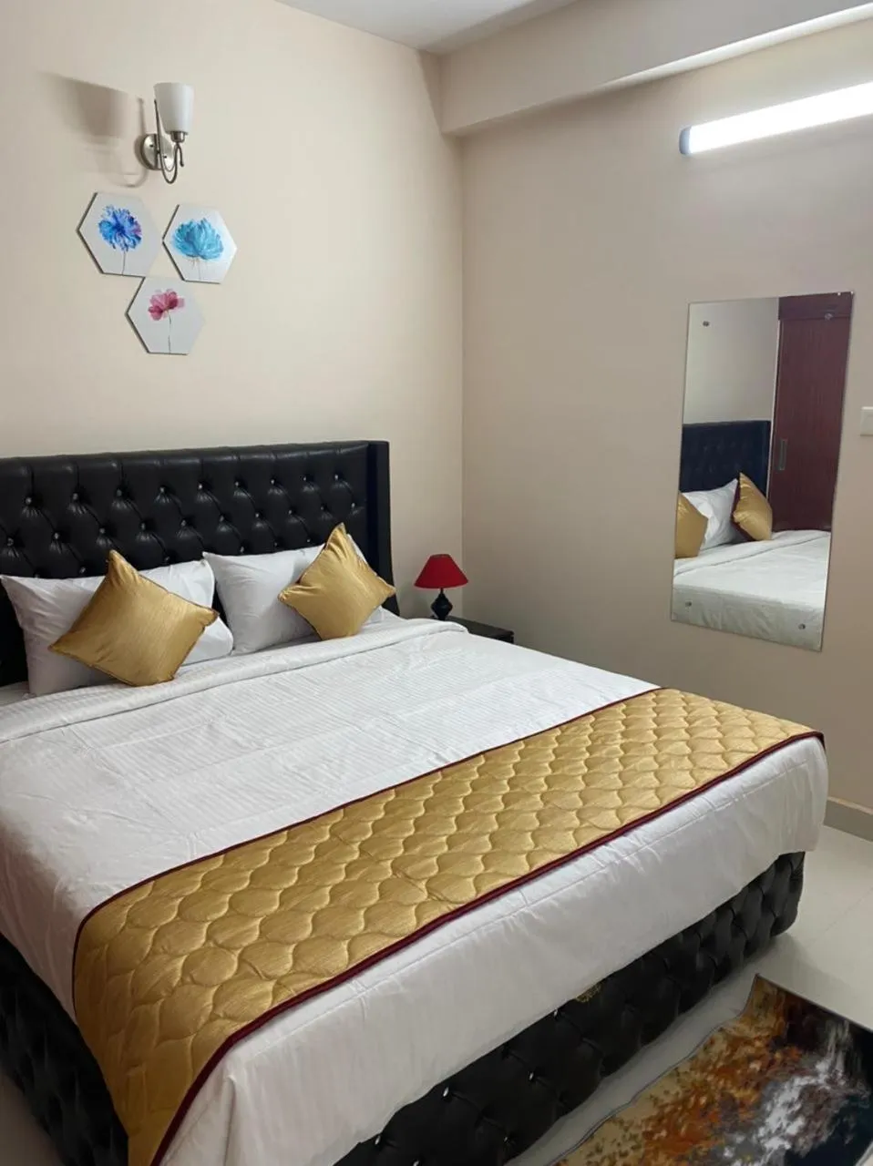 Bed in OM SRINIVASA - TRULY HOMESTAY