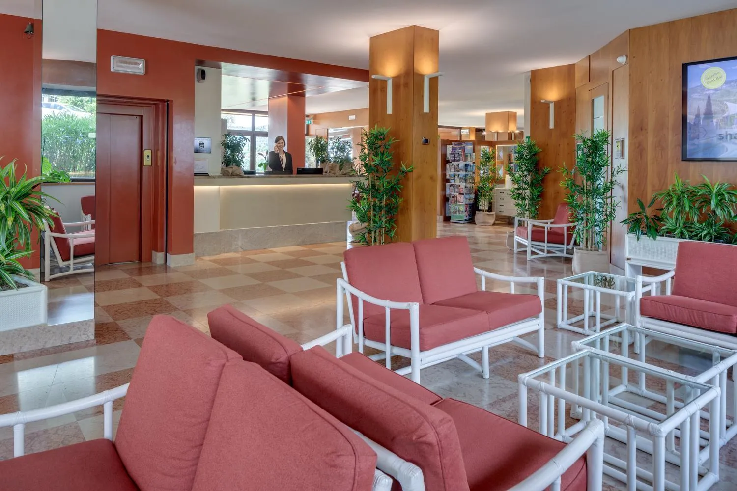 Lobby or reception in Poiano Garda Resort Hotel