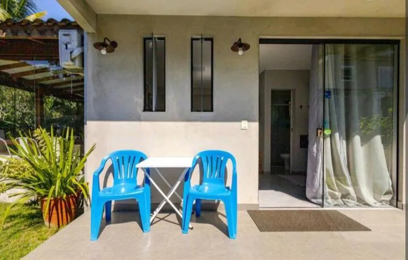 Suíte Ilhinha em condomínio na Praia do Perequê