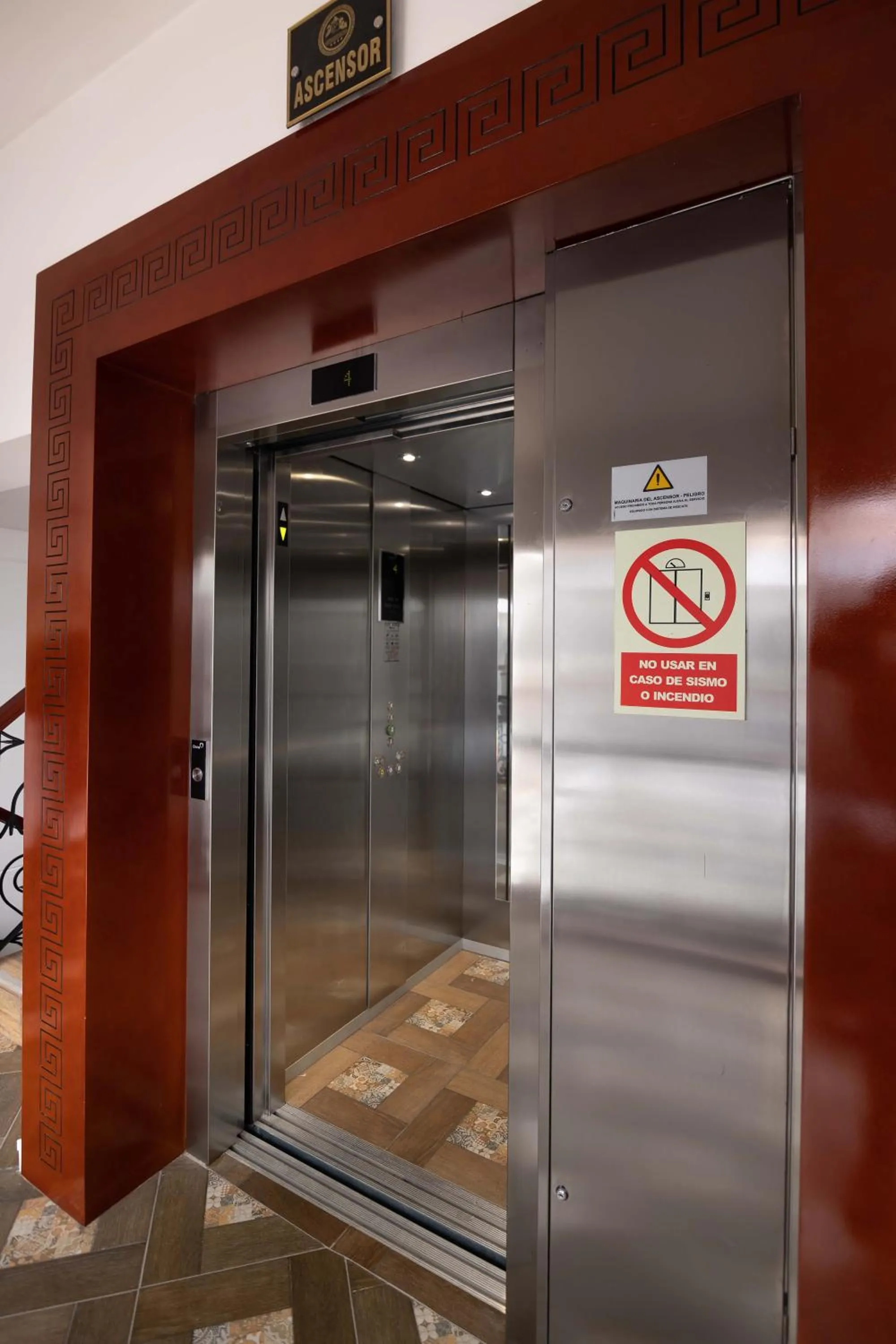 elevator in Hotel Hacienda Cusco Centro Historico