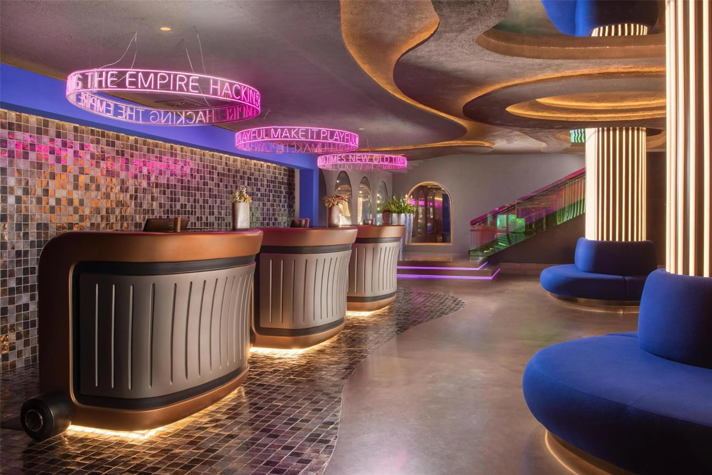 Lobby or reception in nhow Roma