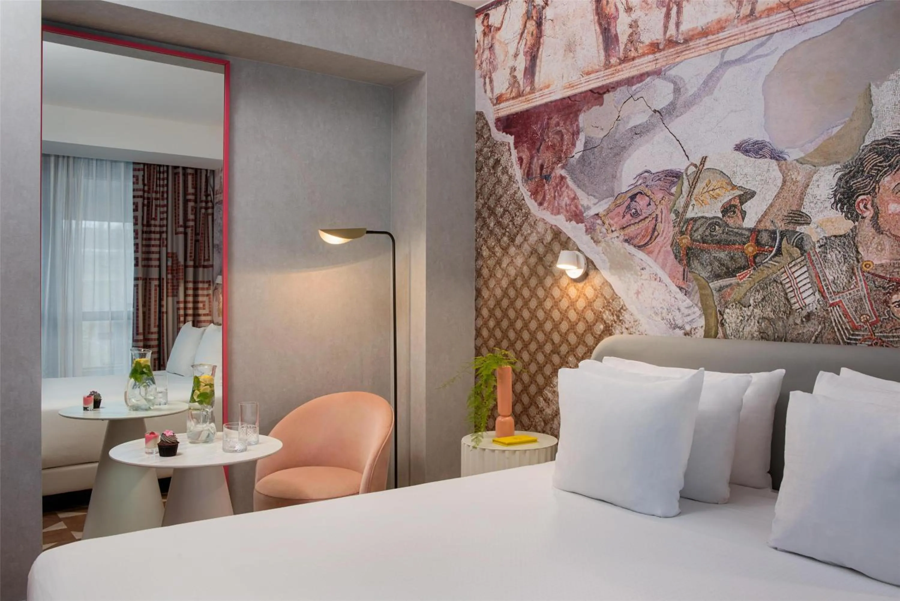 Bedroom, Bed in nhow Roma