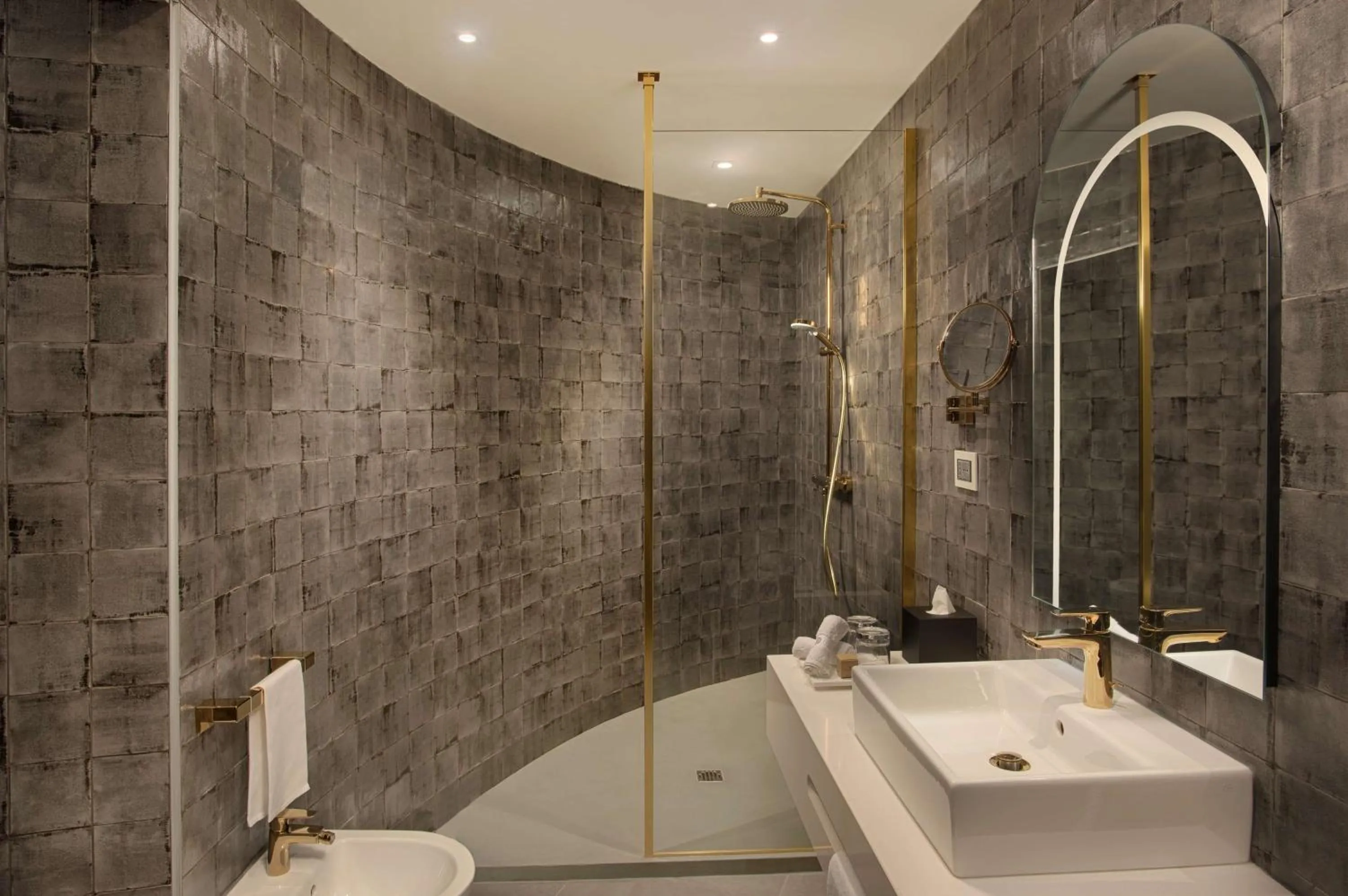 Bathroom in nhow Roma