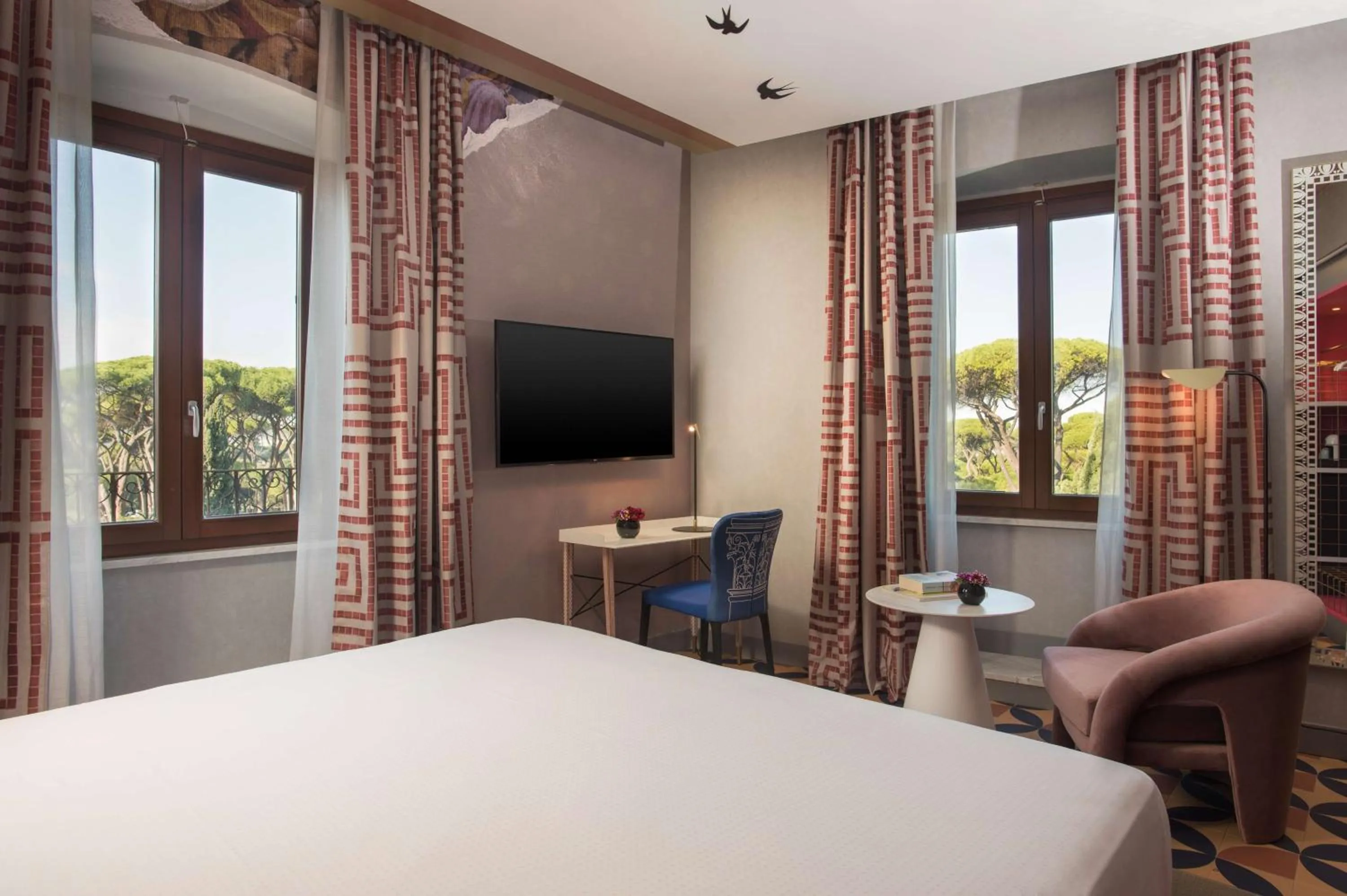 Bedroom, Bed in nhow Roma