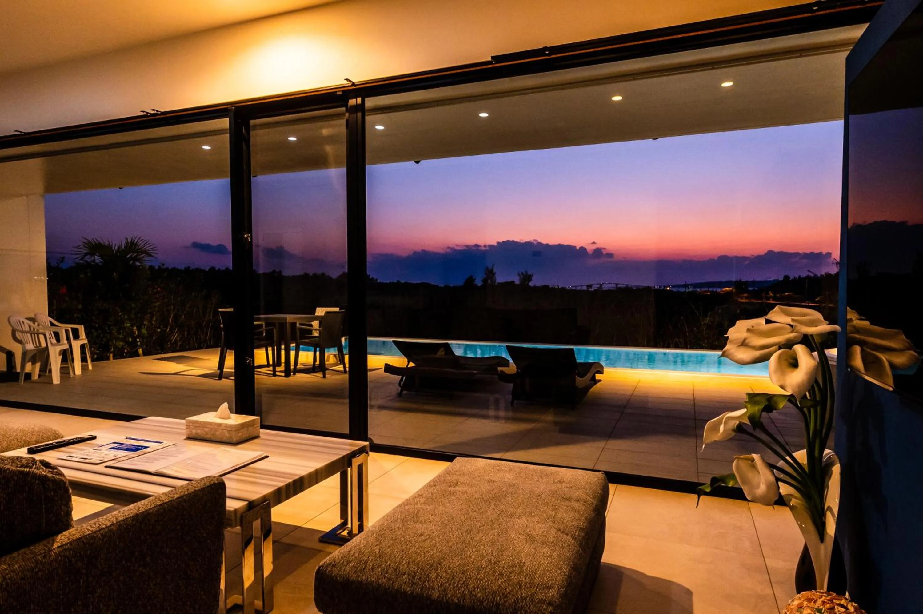Living room in Villa Alyssum