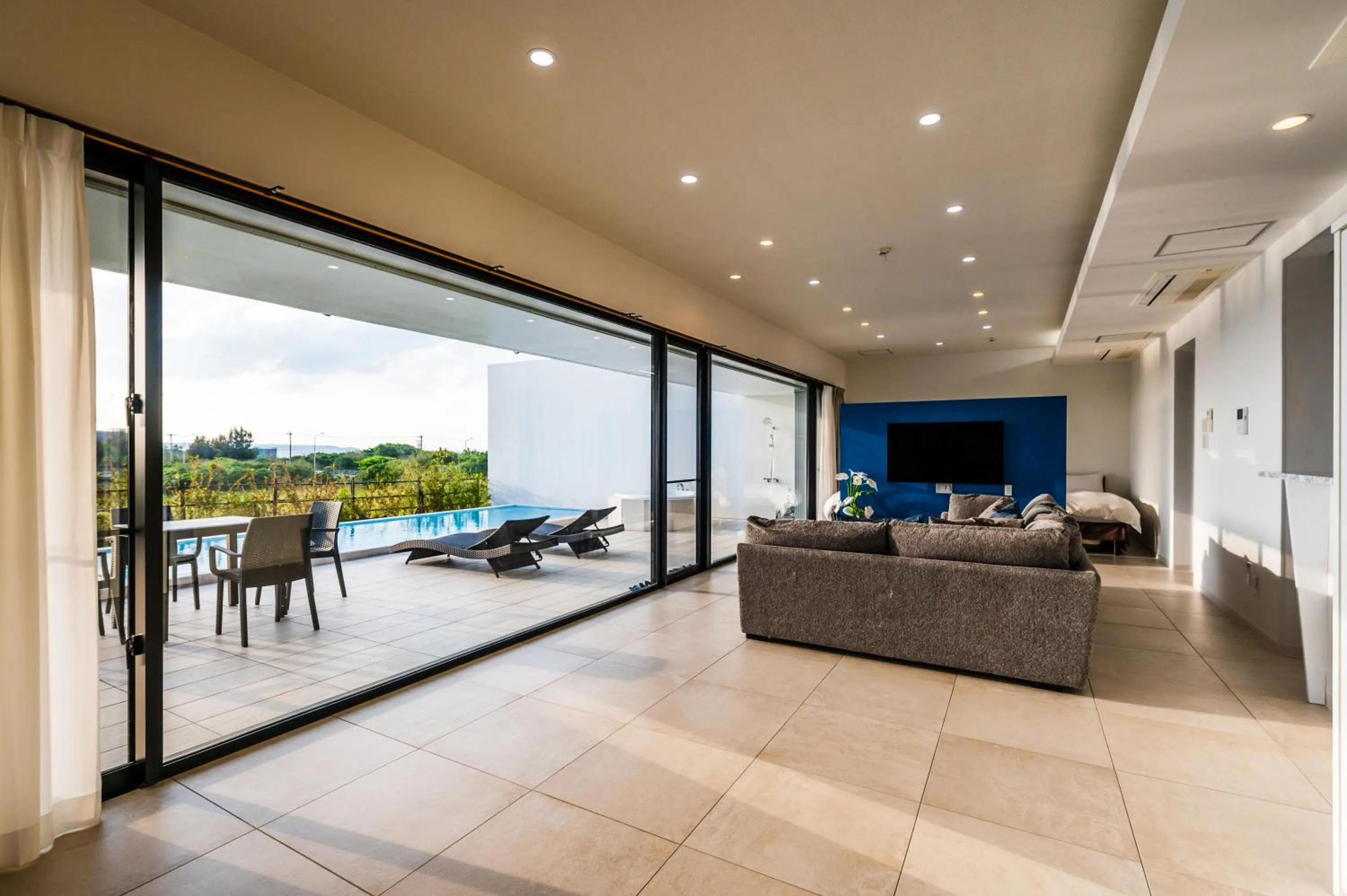 Living room in Villa Alyssum