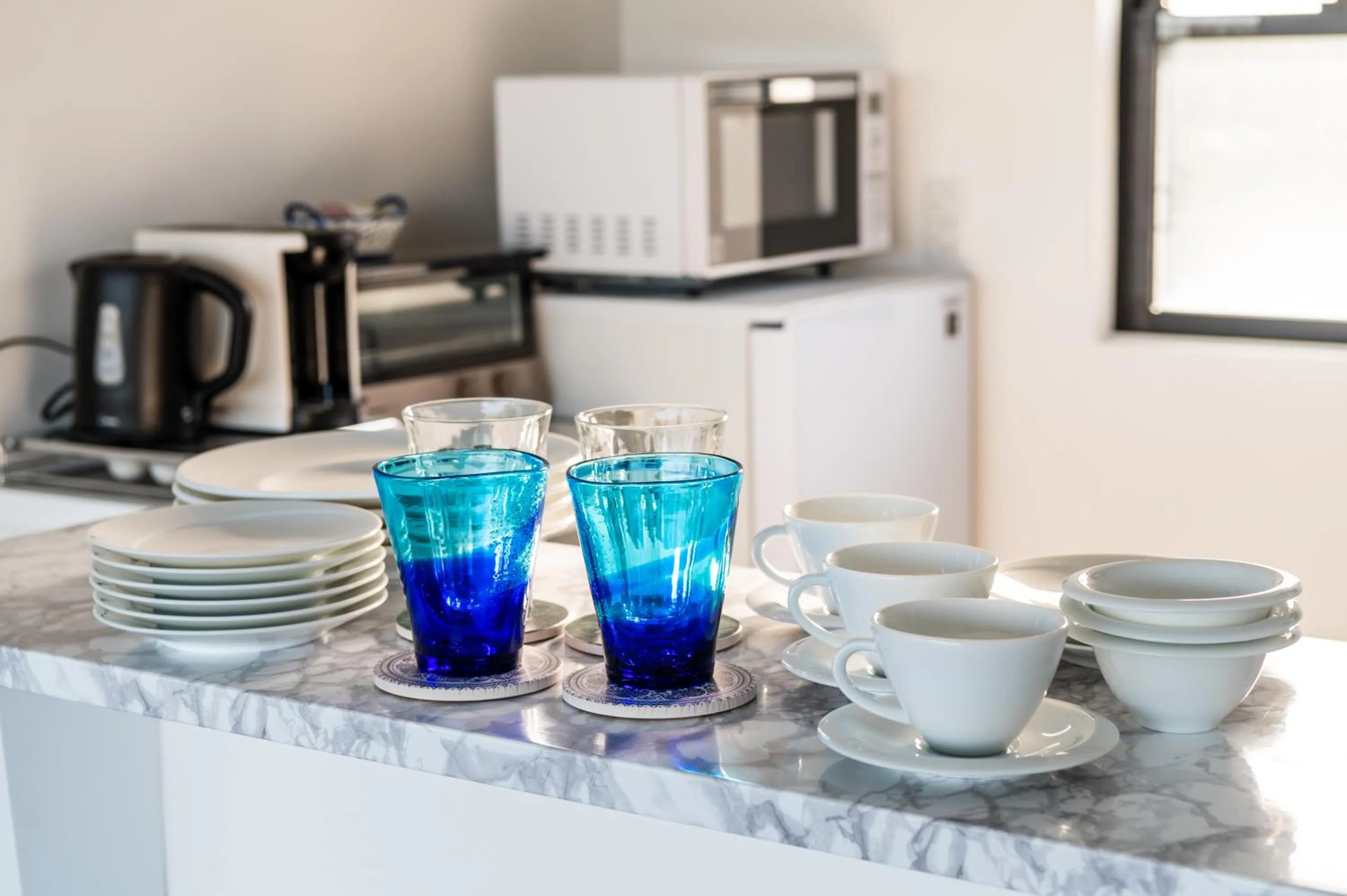 Kitchen or kitchenette in Villa Alyssum
