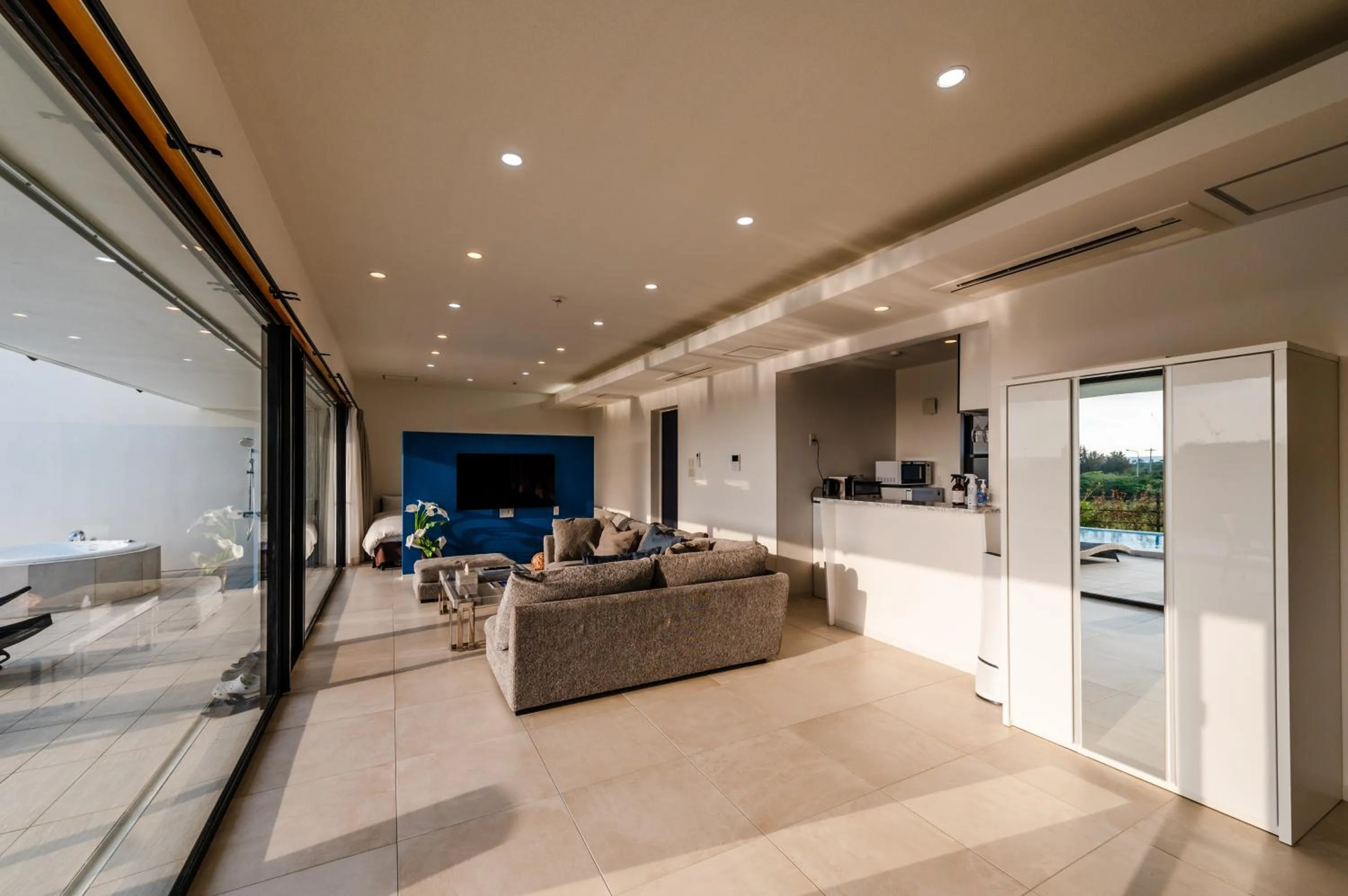 Living room in Villa Alyssum