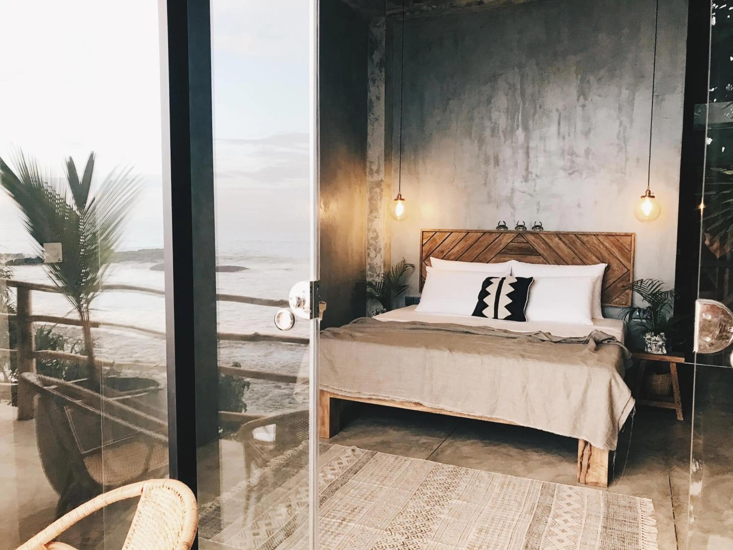 Bed in Morena Boutique Hotel Weligama