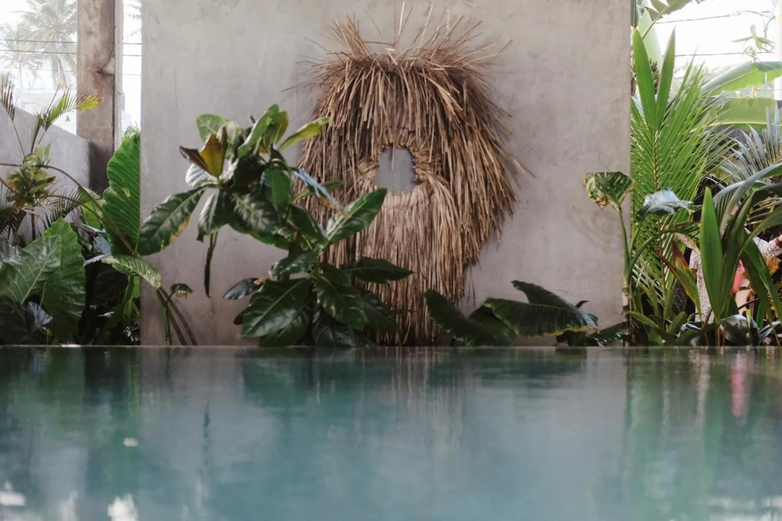 Pool view in Morena Boutique Hotel Weligama