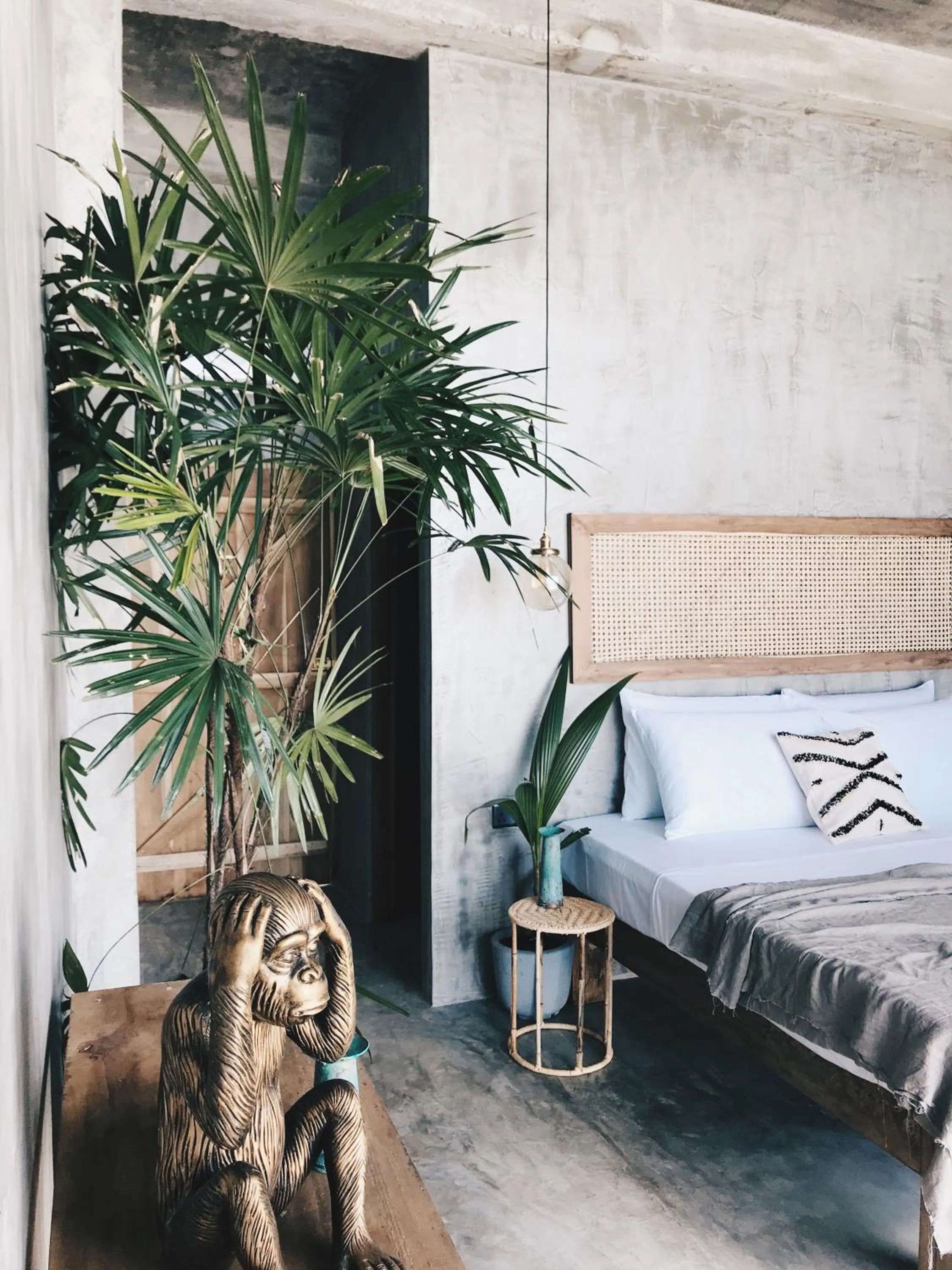 Bed in Morena Boutique Hotel Weligama