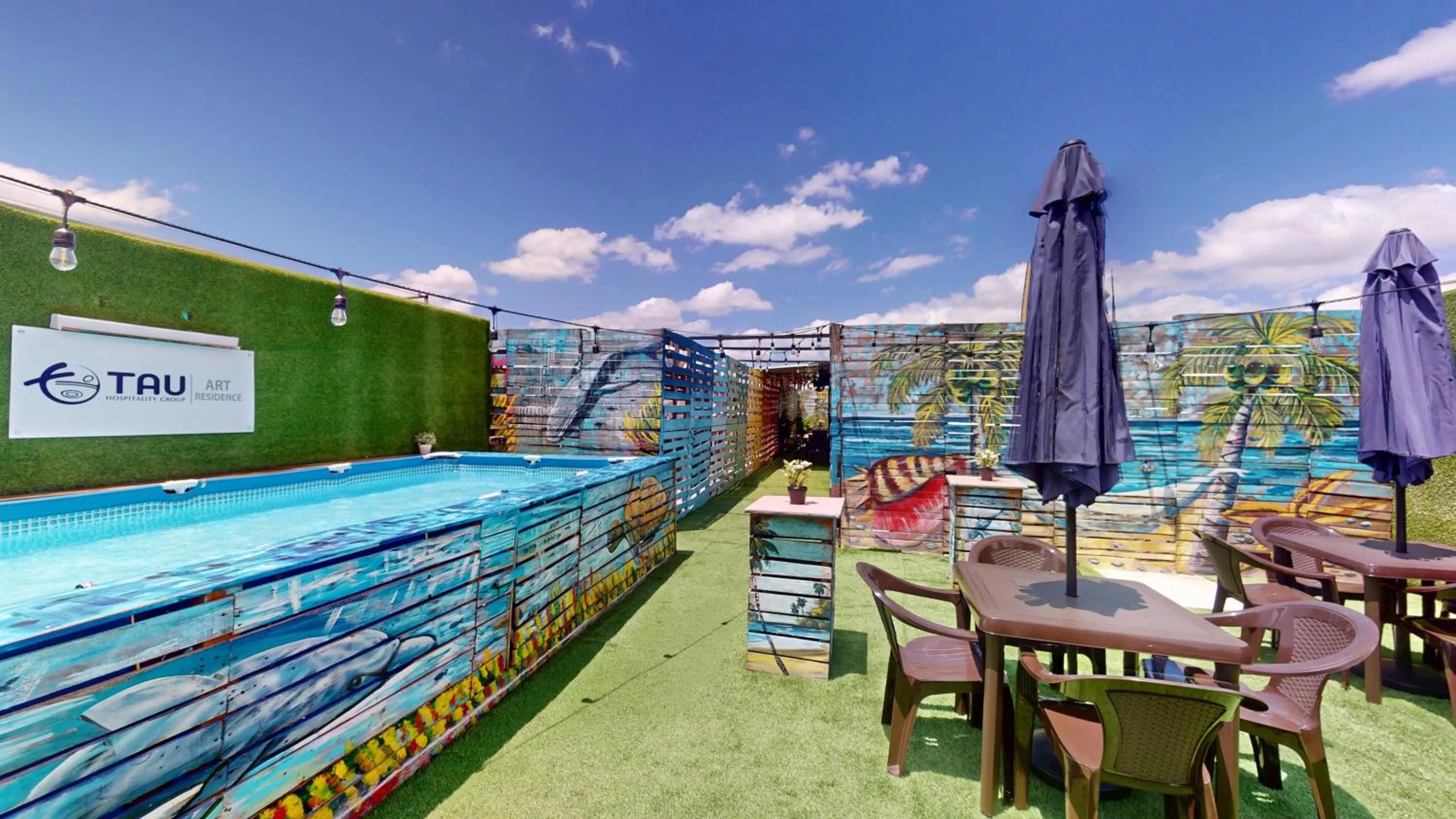 Balcony/Terrace in Hotel Tau Art Residence