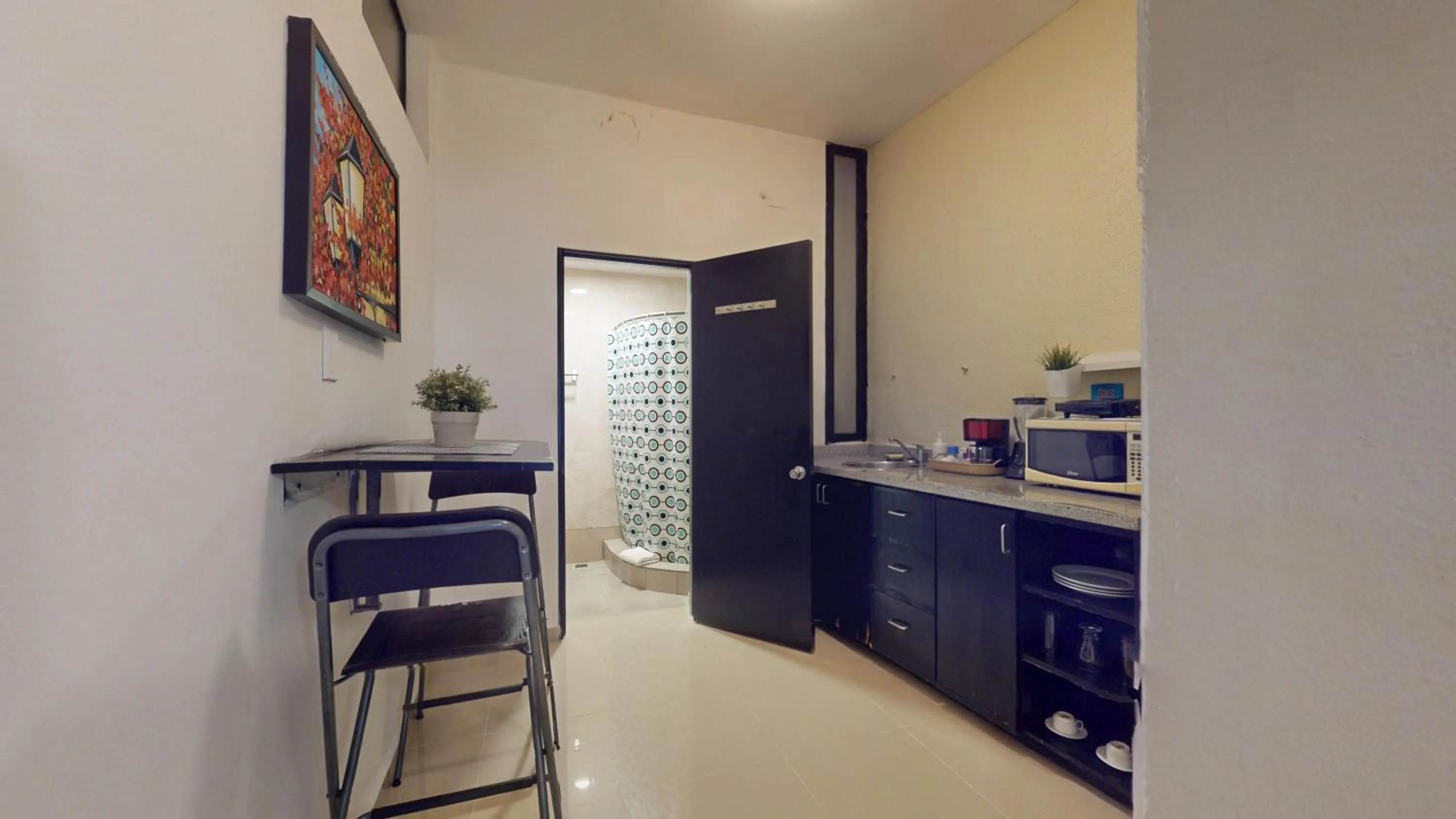 kitchen in Hotel Tau Art Residence