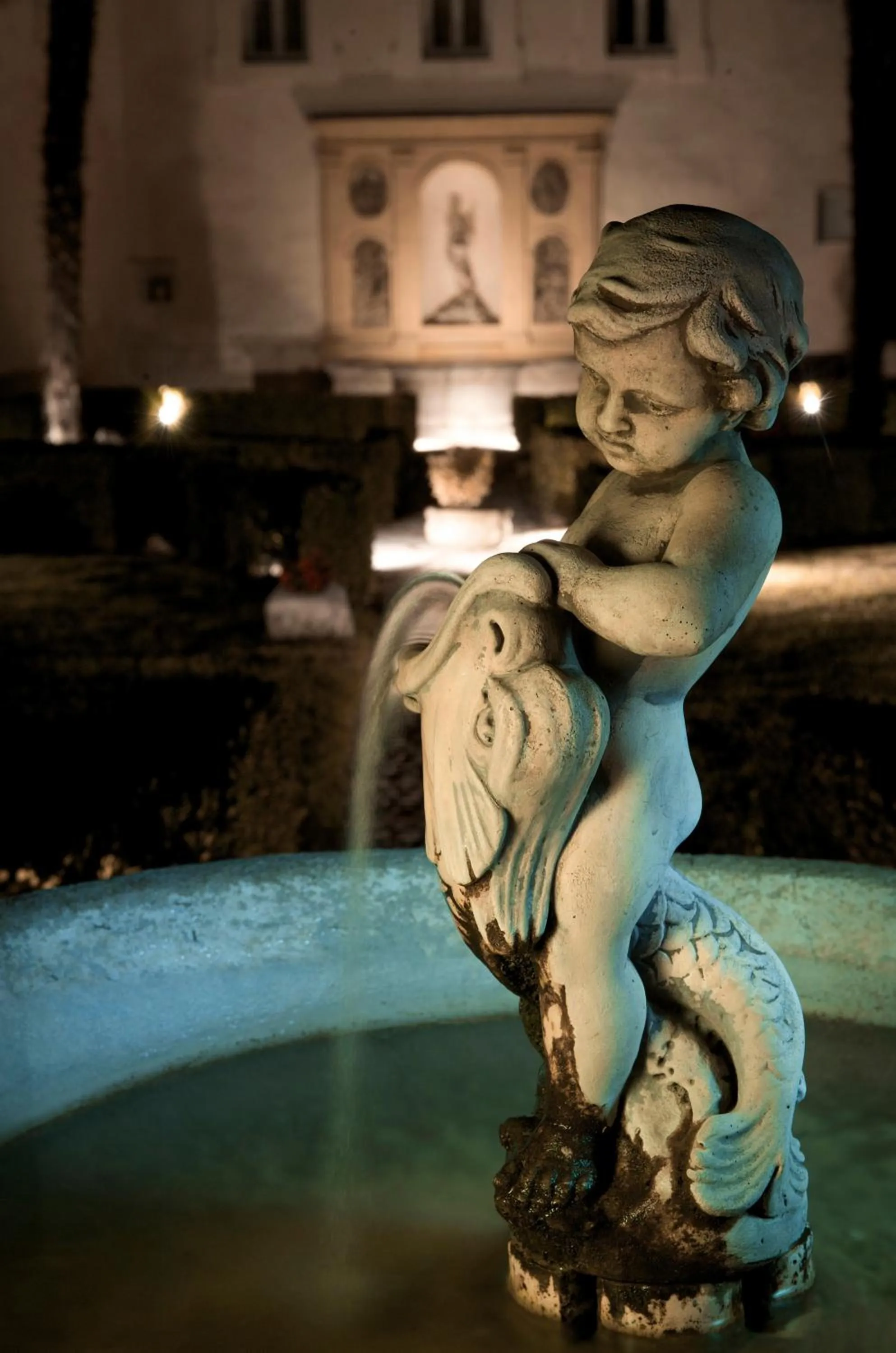 Decorative detail in Palazzo Leti Residenza d'Epoca