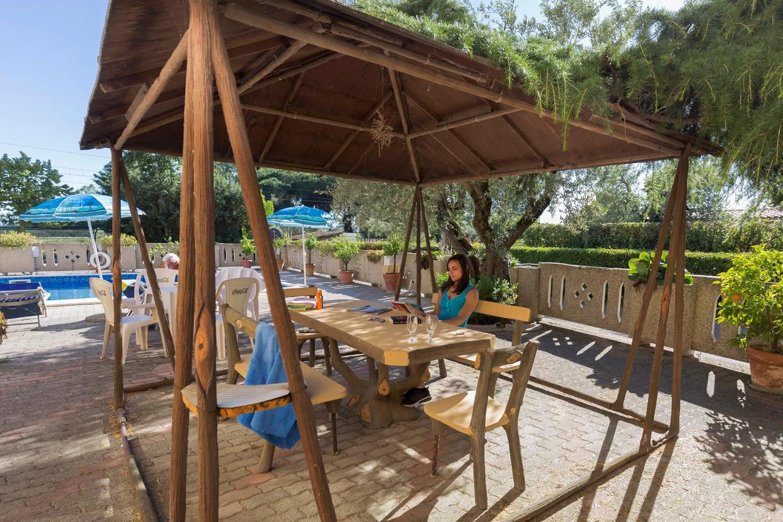 Garden in Hotel Darsena