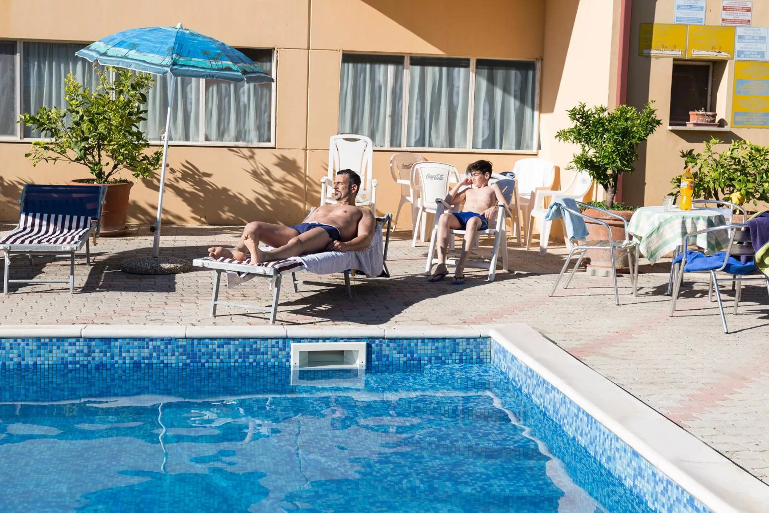 Swimming pool in Hotel Darsena
