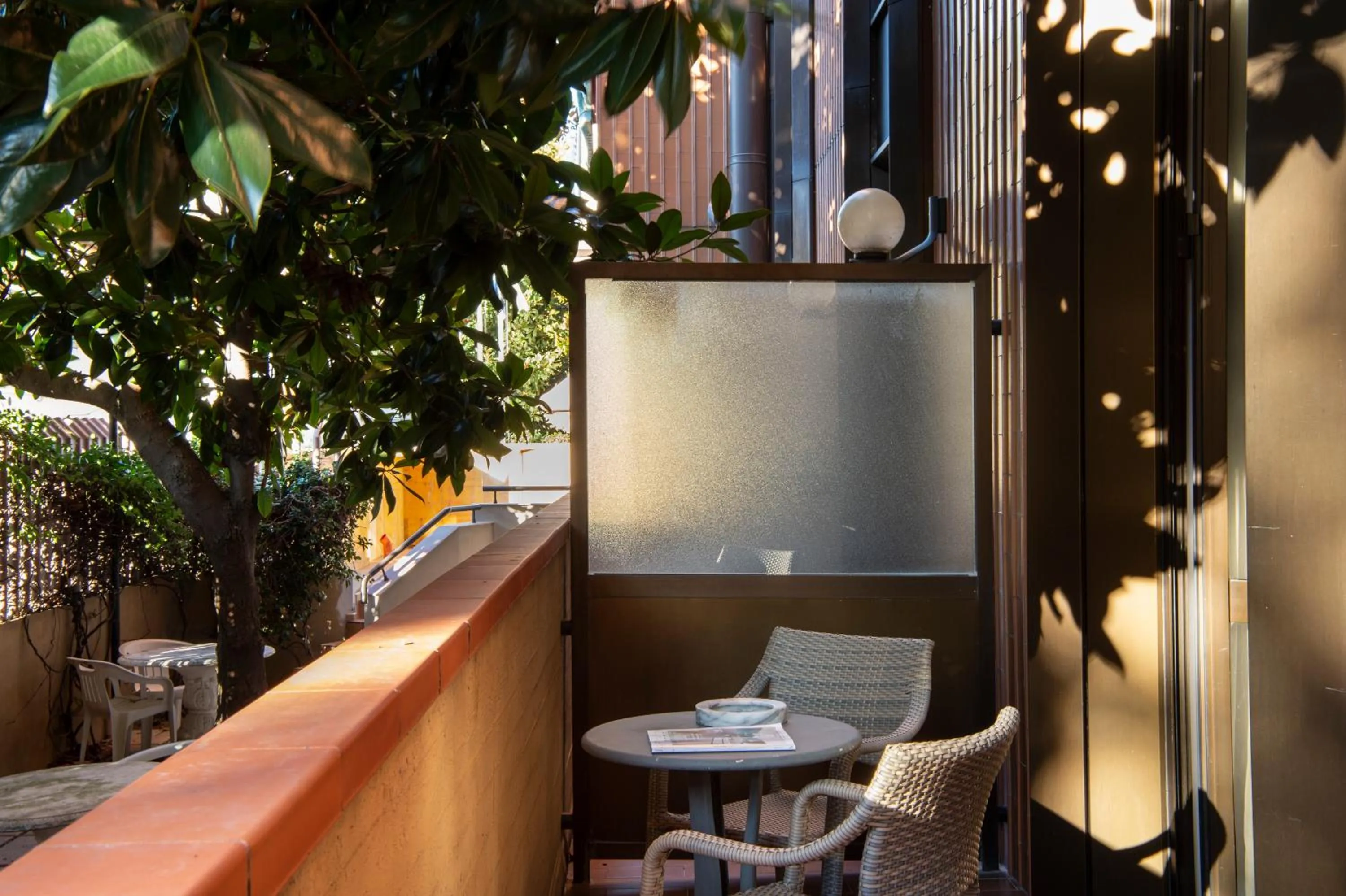 Balcony/Terrace in Hotel Grifone Firenze - Meetings & Spa