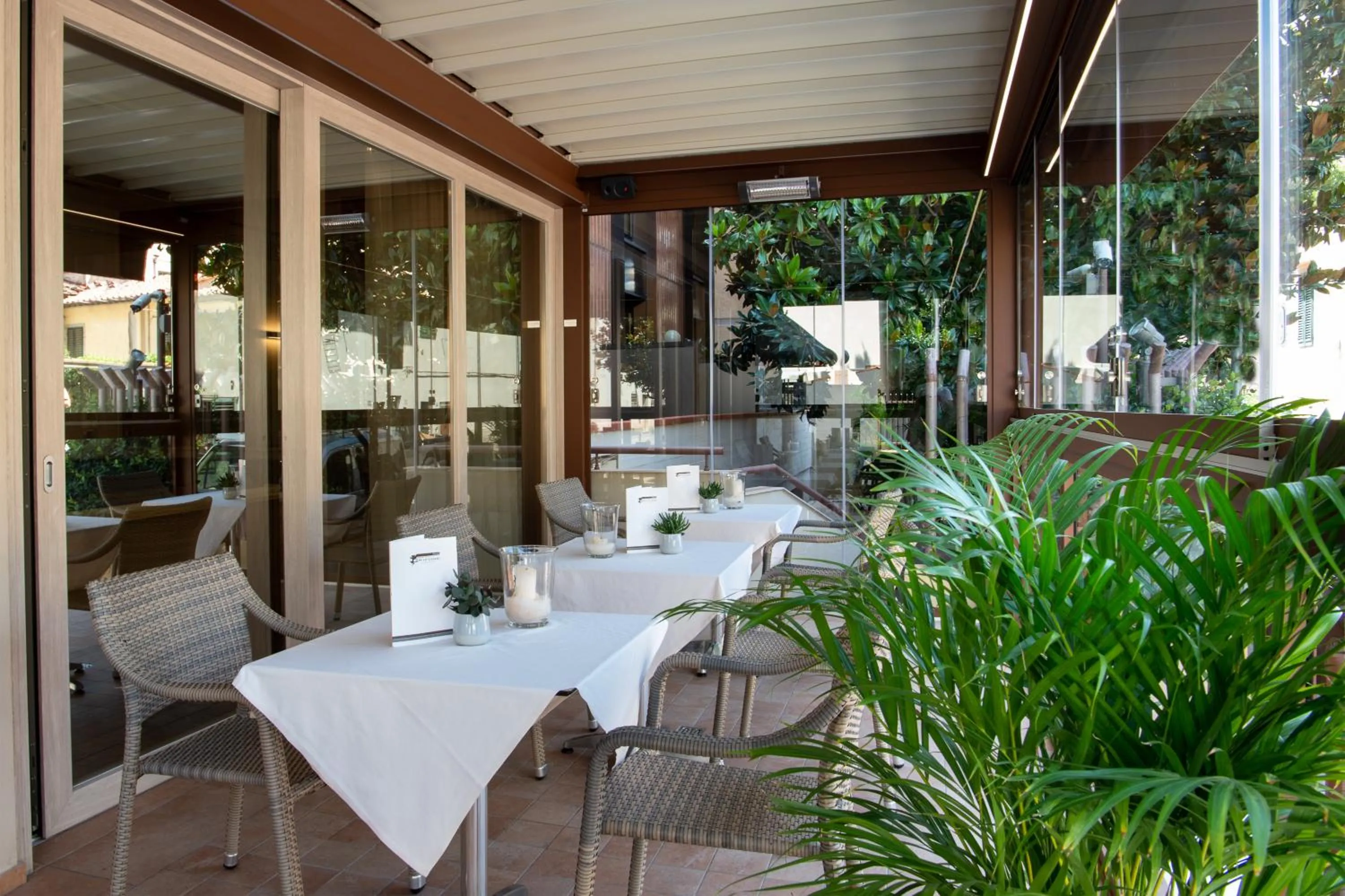 Patio in Hotel Grifone Firenze - Meetings & Spa
