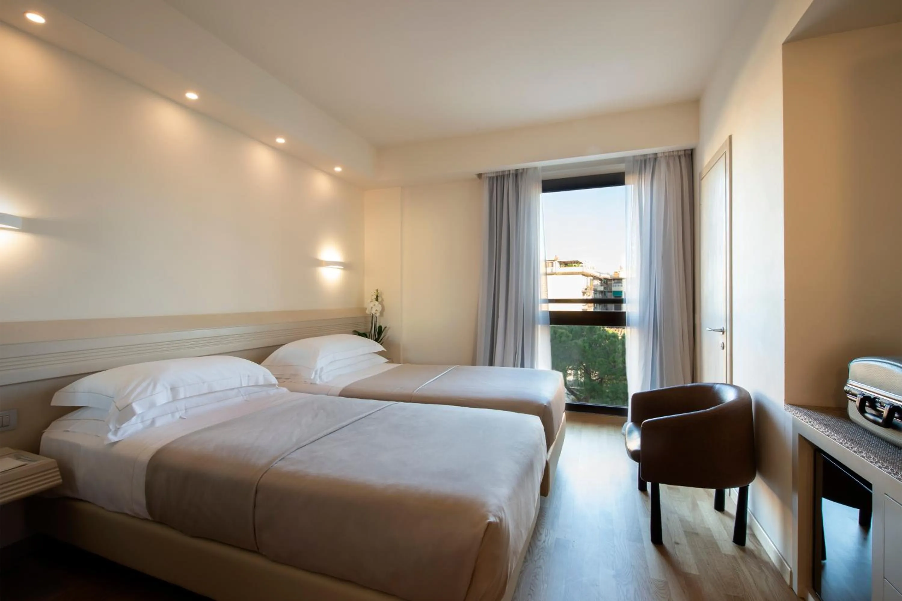 Bedroom, Bed in Hotel Grifone Firenze - Meetings & Spa