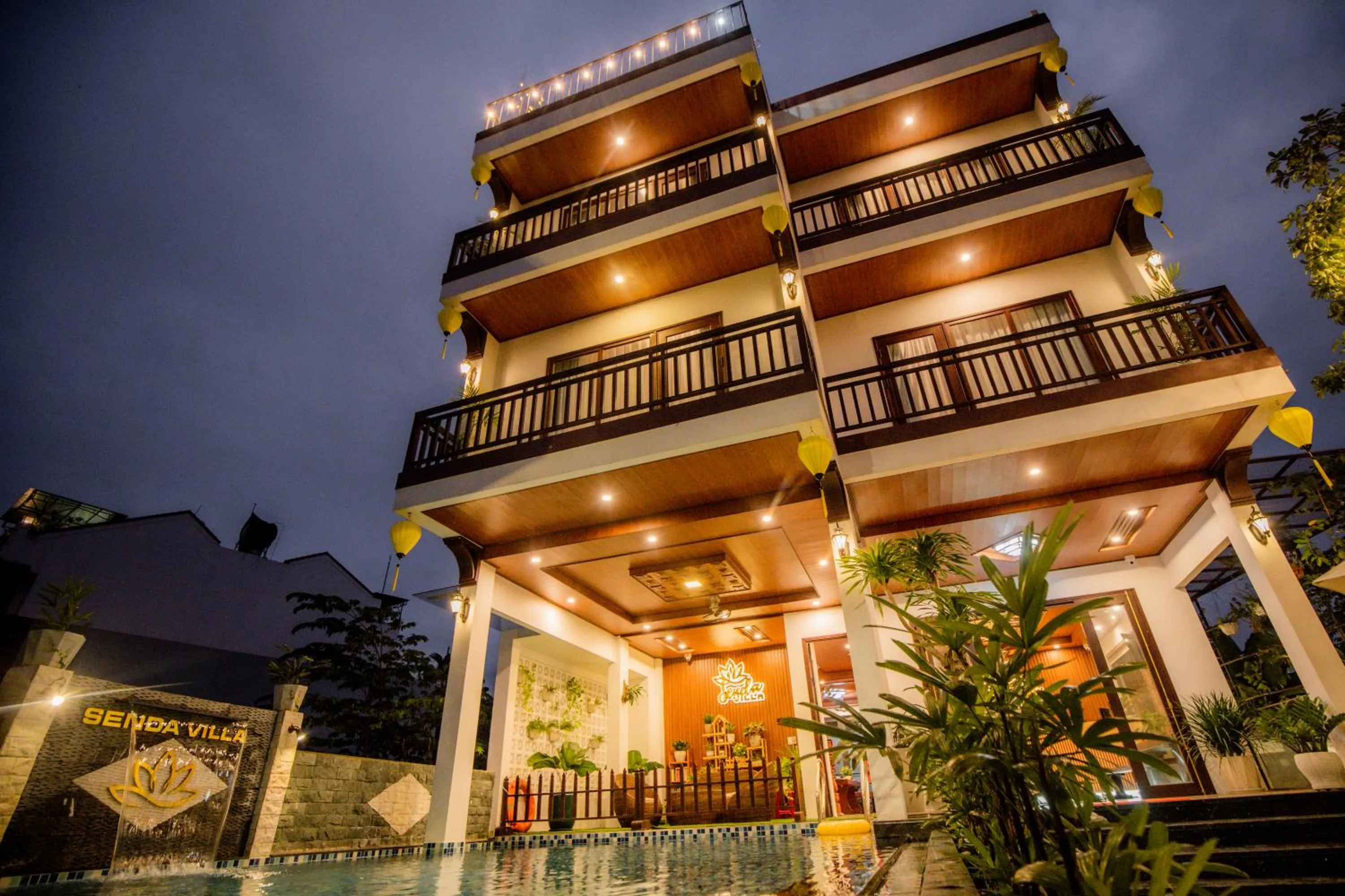 Property building in SenDa Villa & Apartment Hoi An