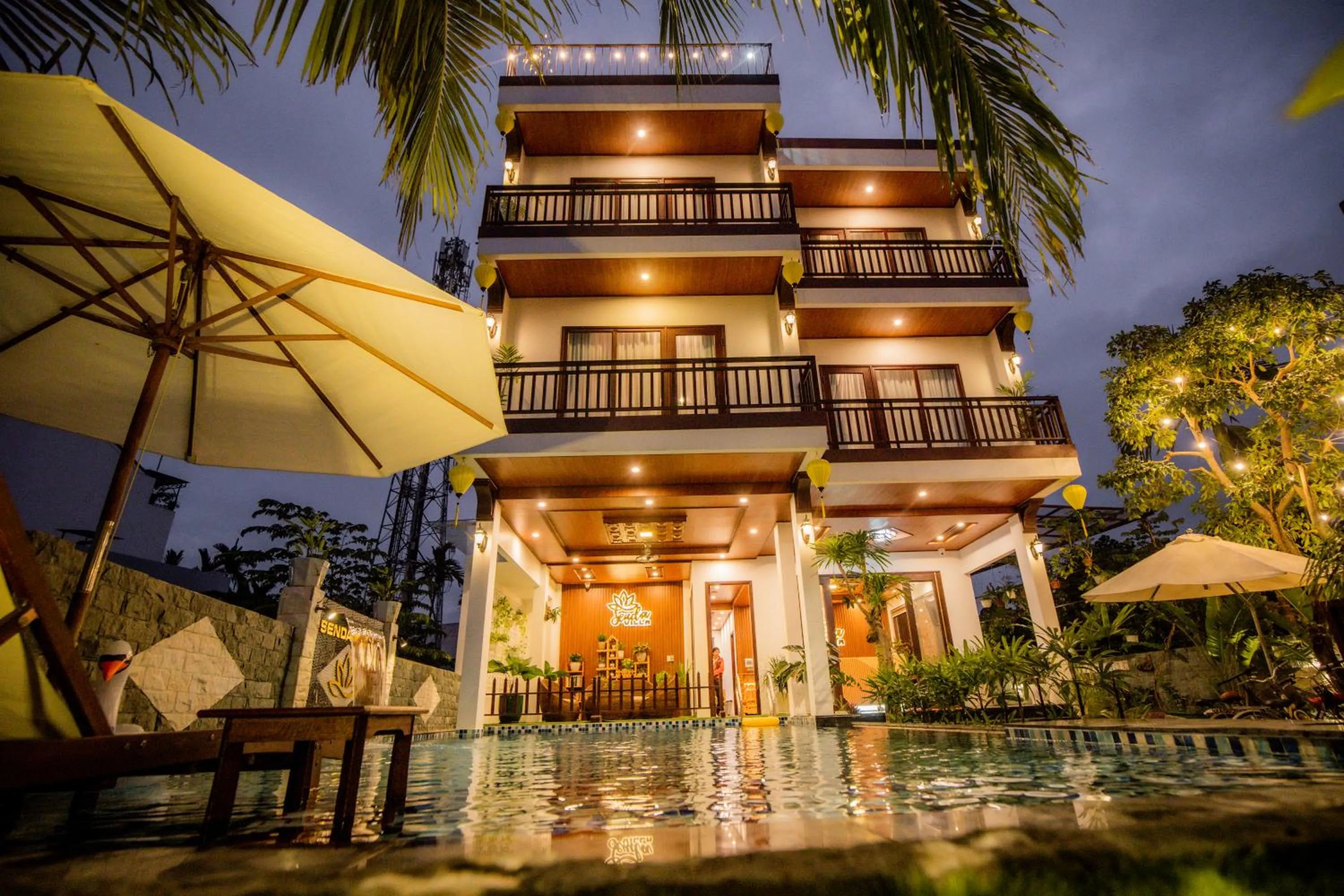 Property building in SenDa Villa & Apartment Hoi An