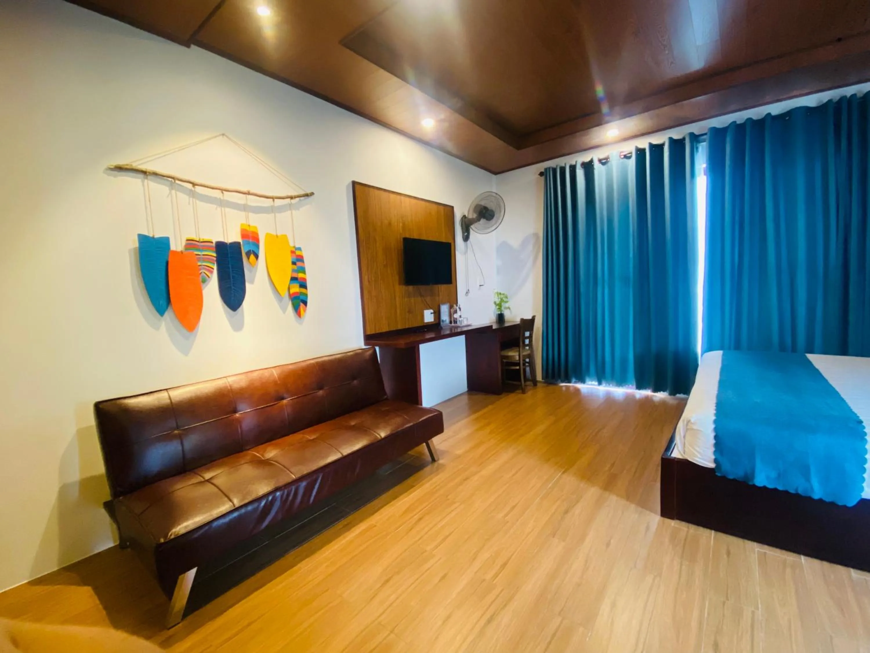 Bed in SenDa Villa & Apartment Hoi An