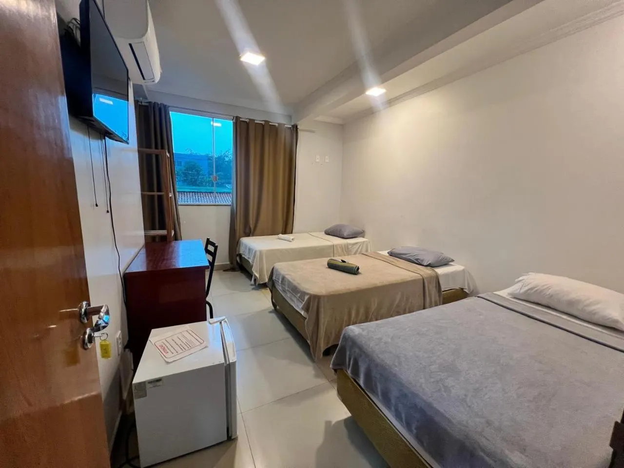 Bed in Hotel Brasília - centro