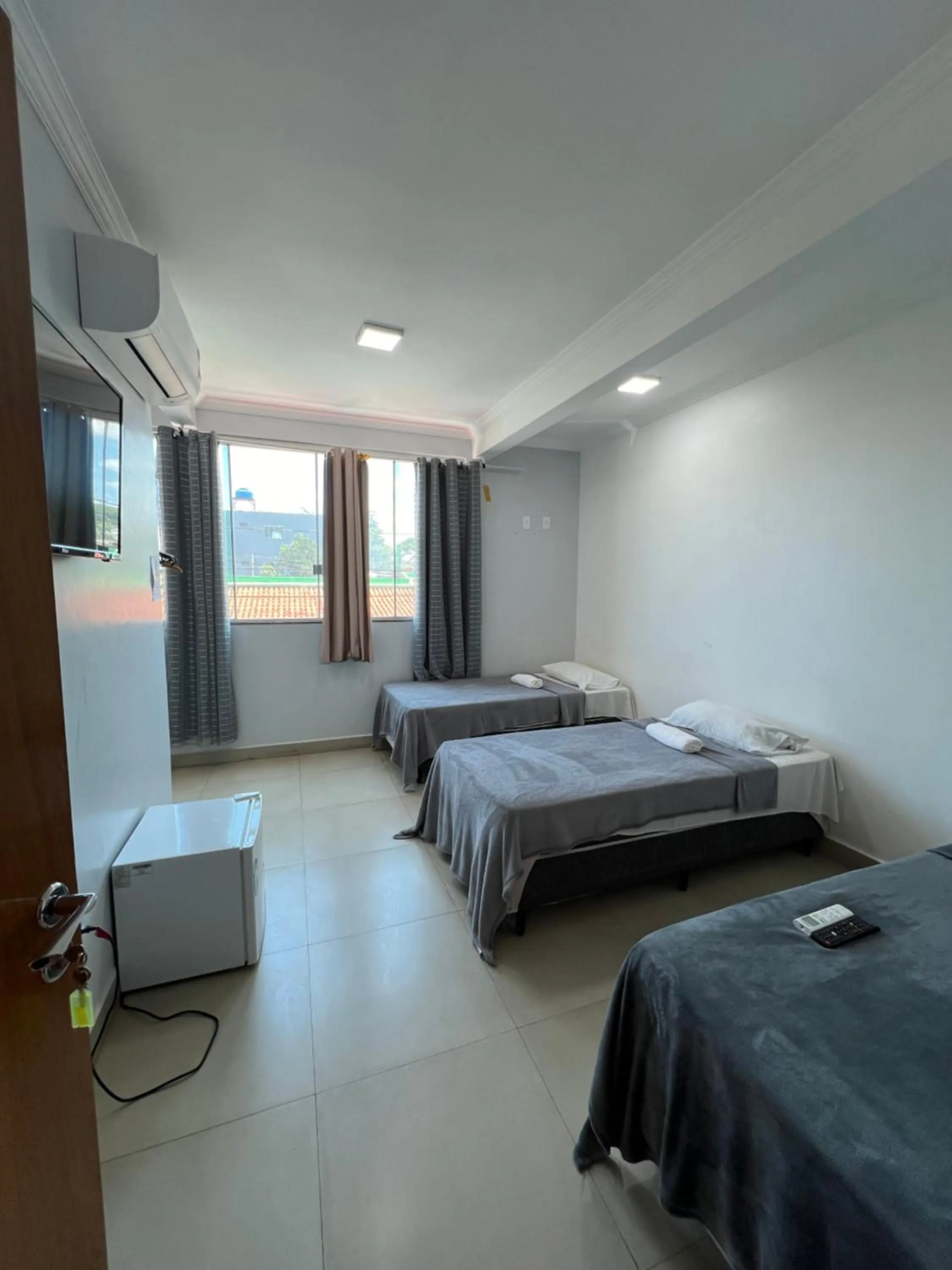 Photo of the whole room, Bed in Hotel Brasília - centro