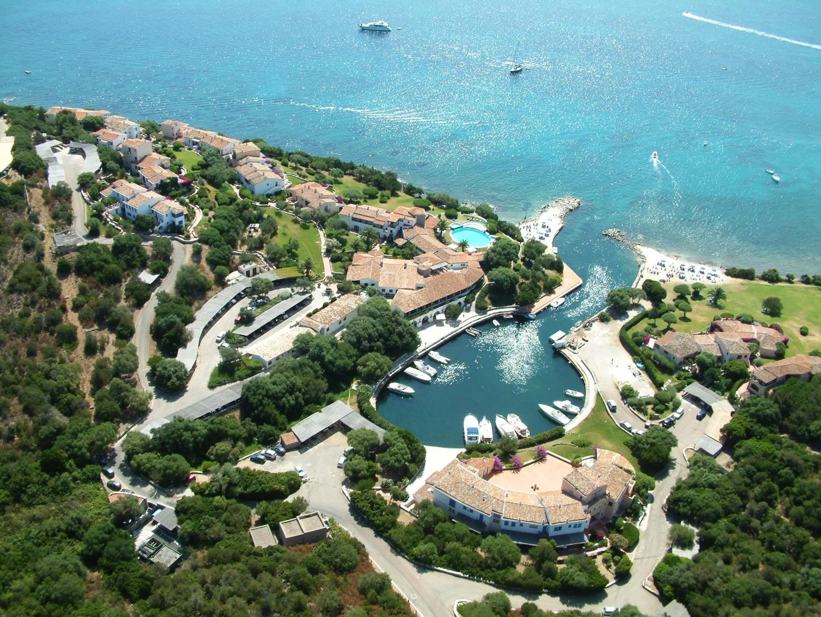 Bird's eye view in Hotel Palumbalza Porto Rotondo