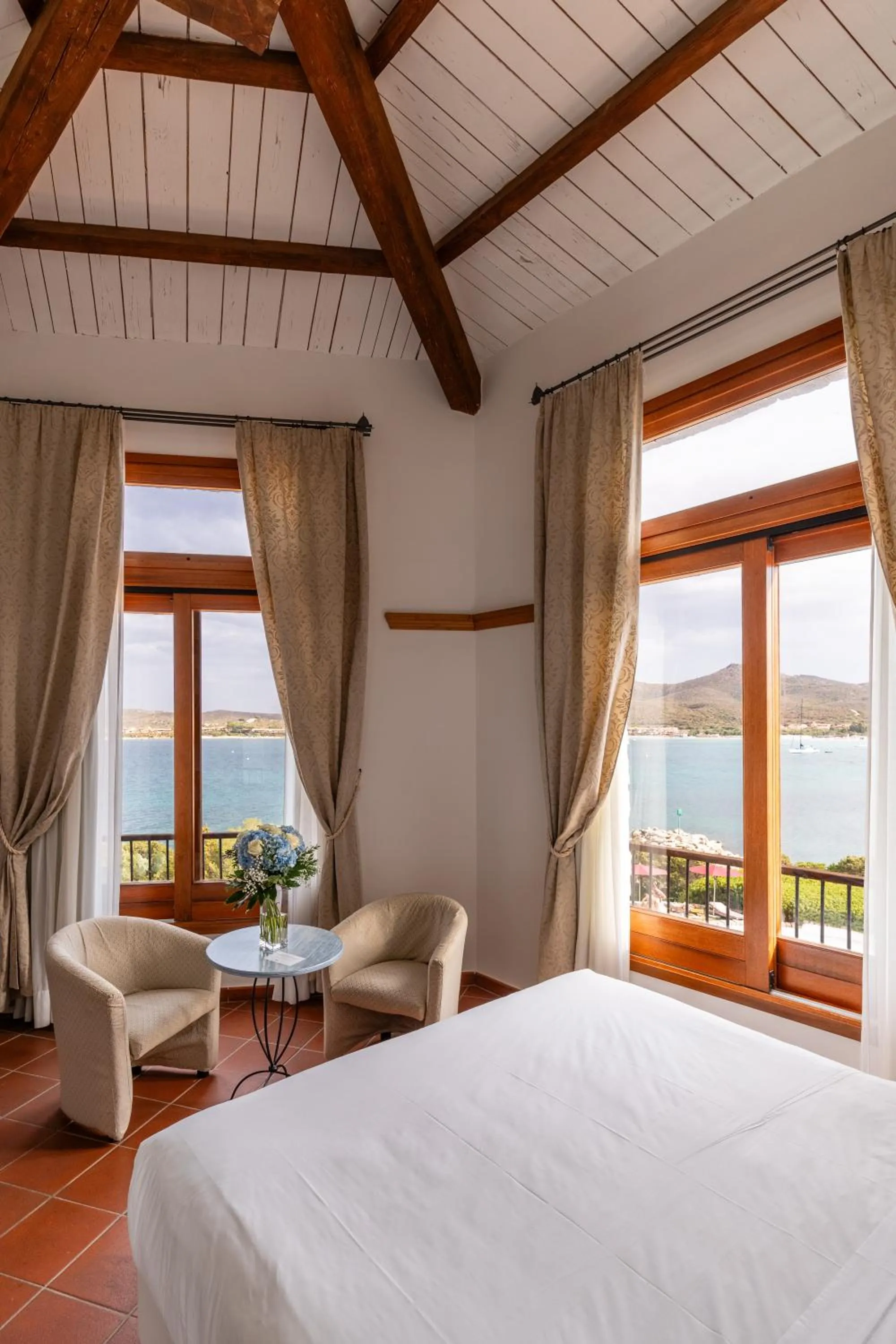 Bedroom, Bed in Hotel Palumbalza Porto Rotondo