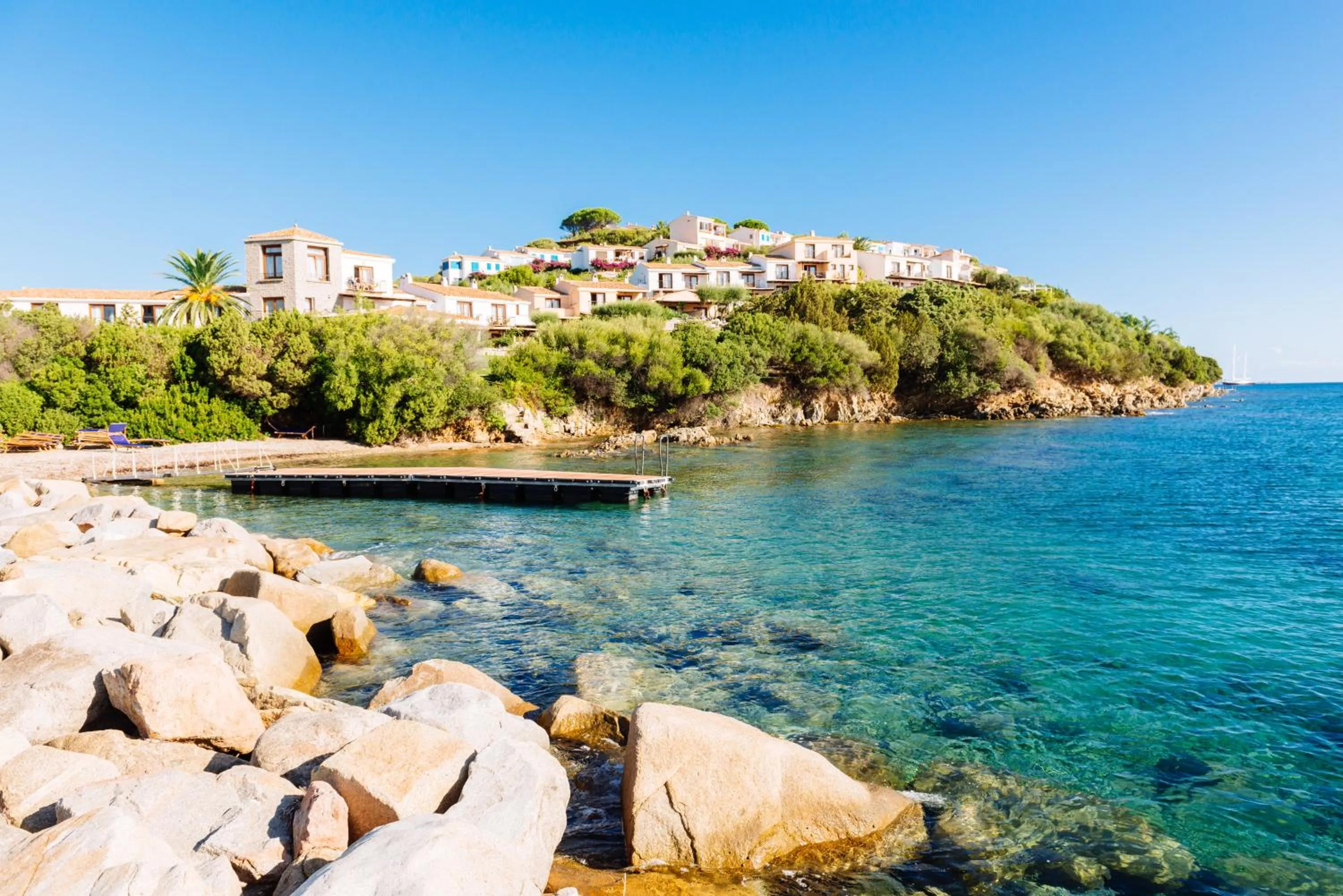 Beach in Hotel Palumbalza Porto Rotondo