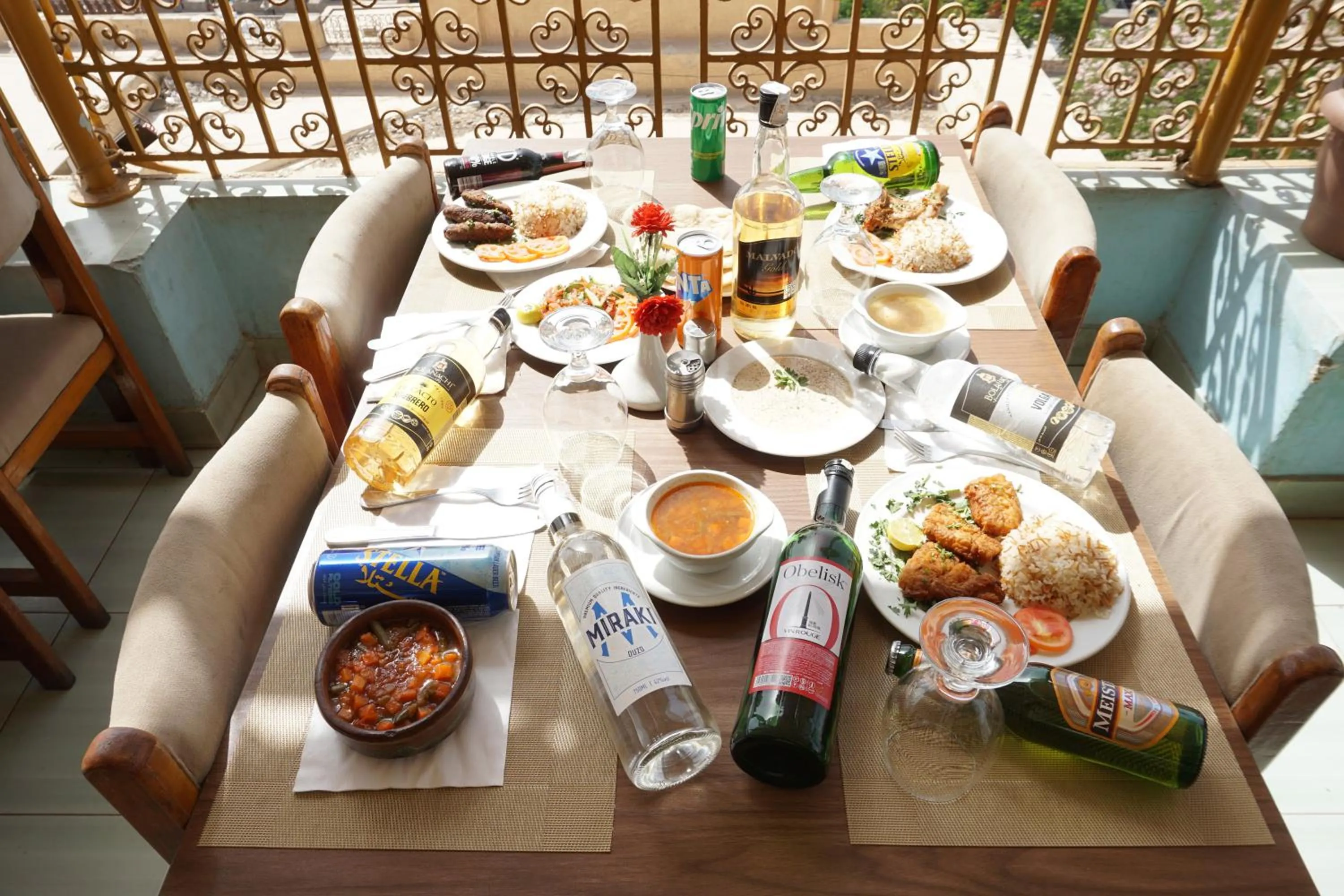 Lunch in New Saint Catherine Hotel