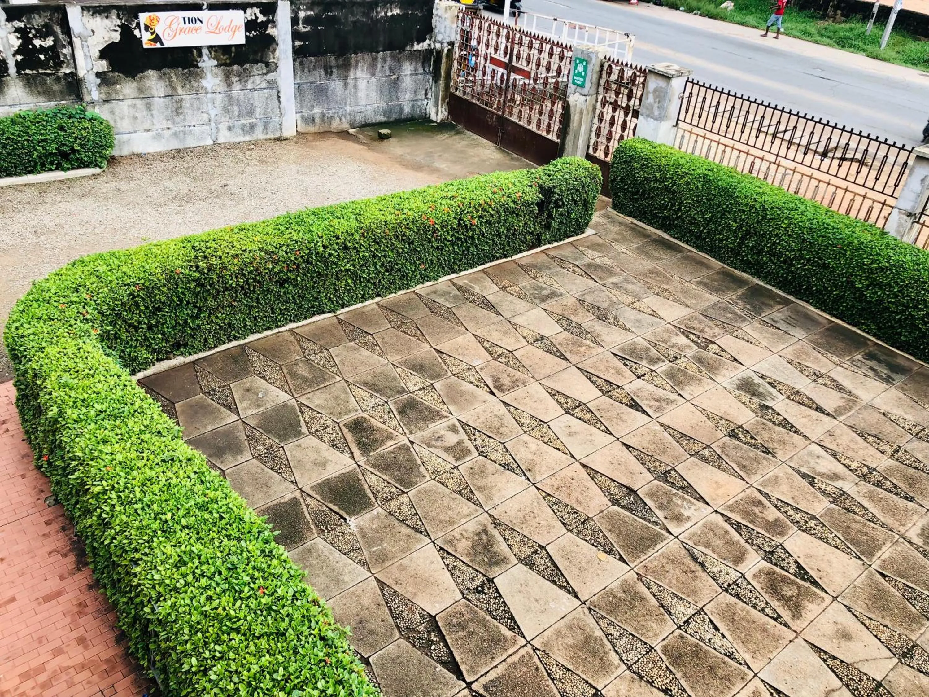 Garden view in GRACE LODGE ONITSHA