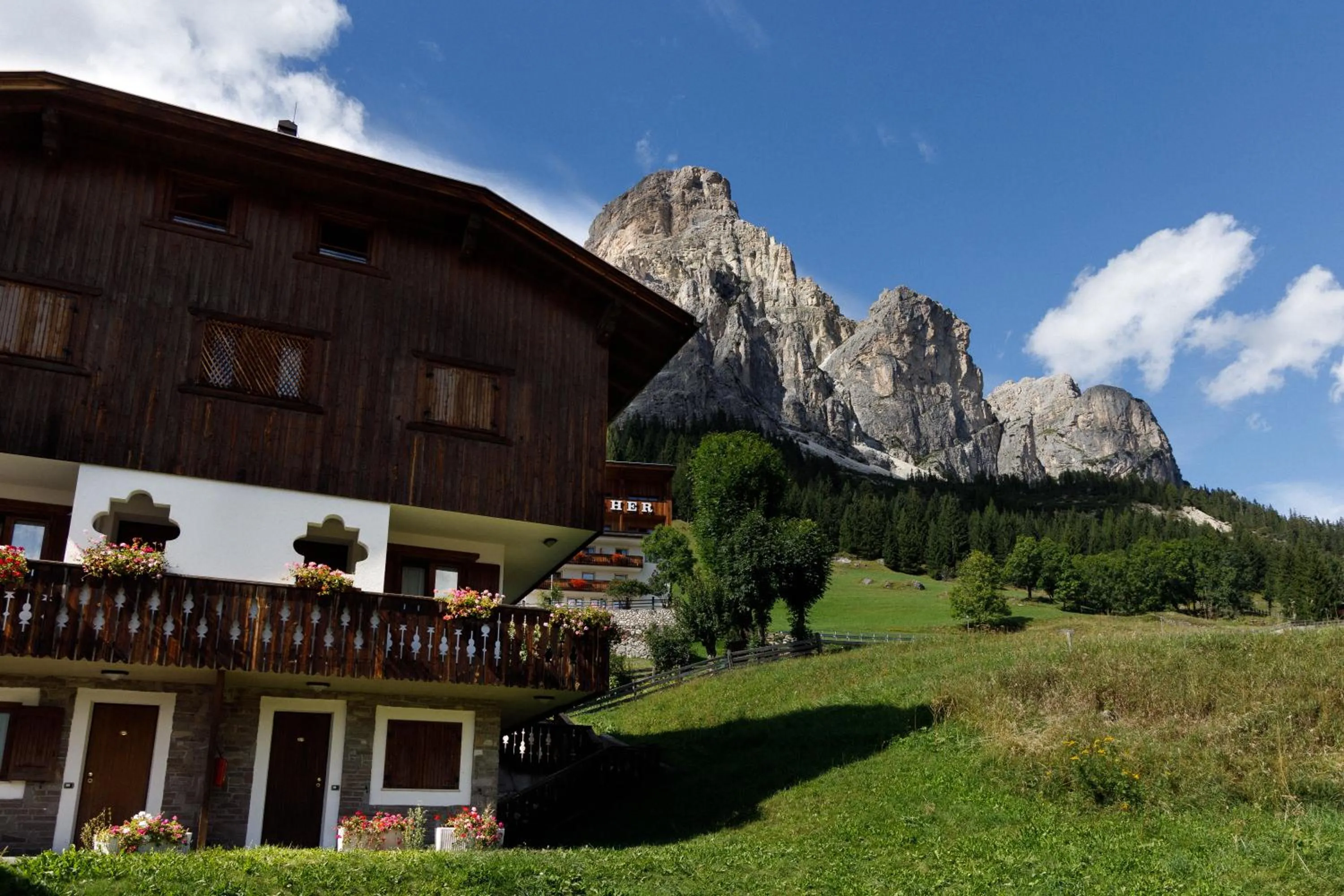 Property building in Hotel Miramonti Corvara