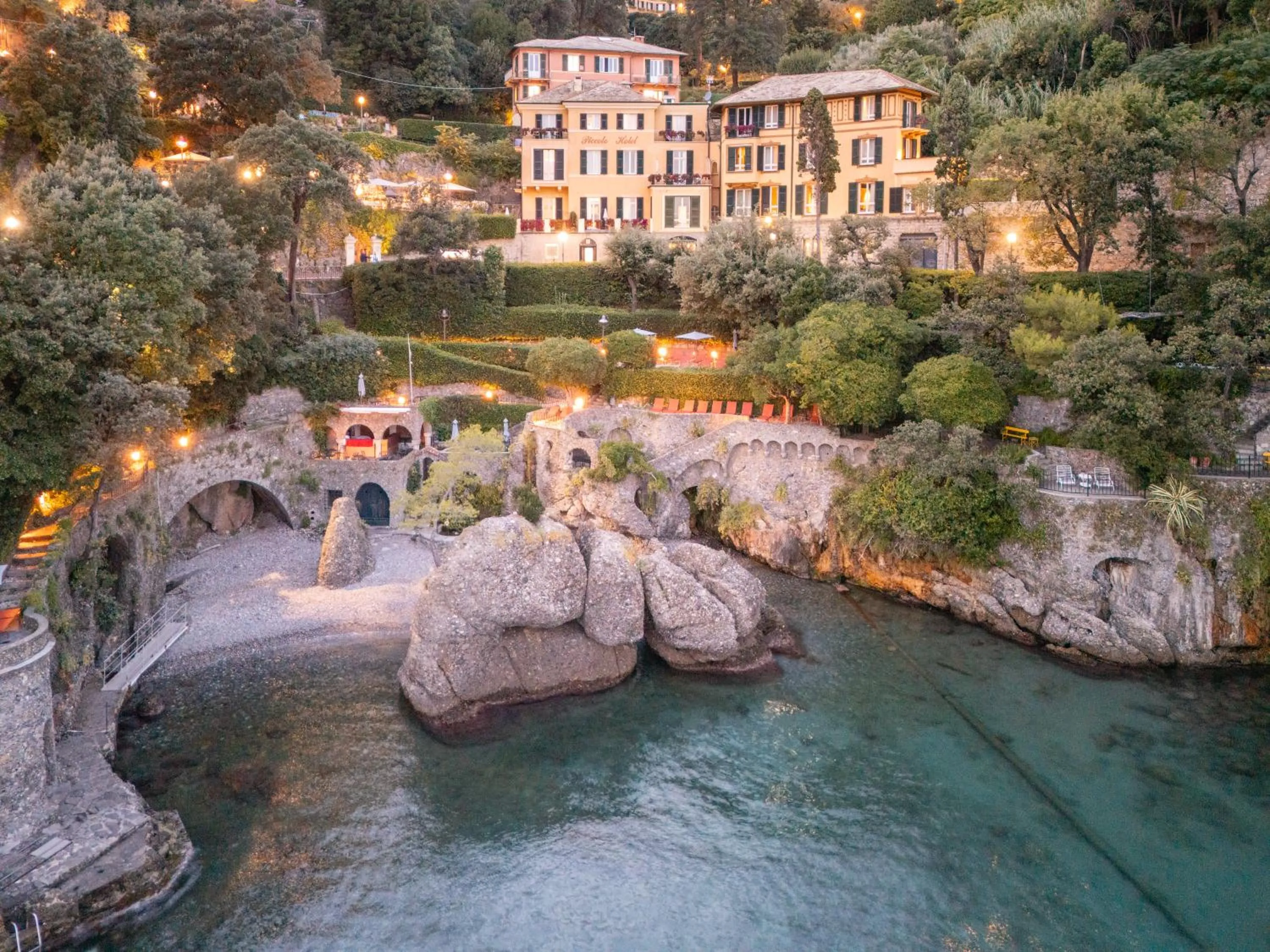Property building in Hotel Piccolo Portofino