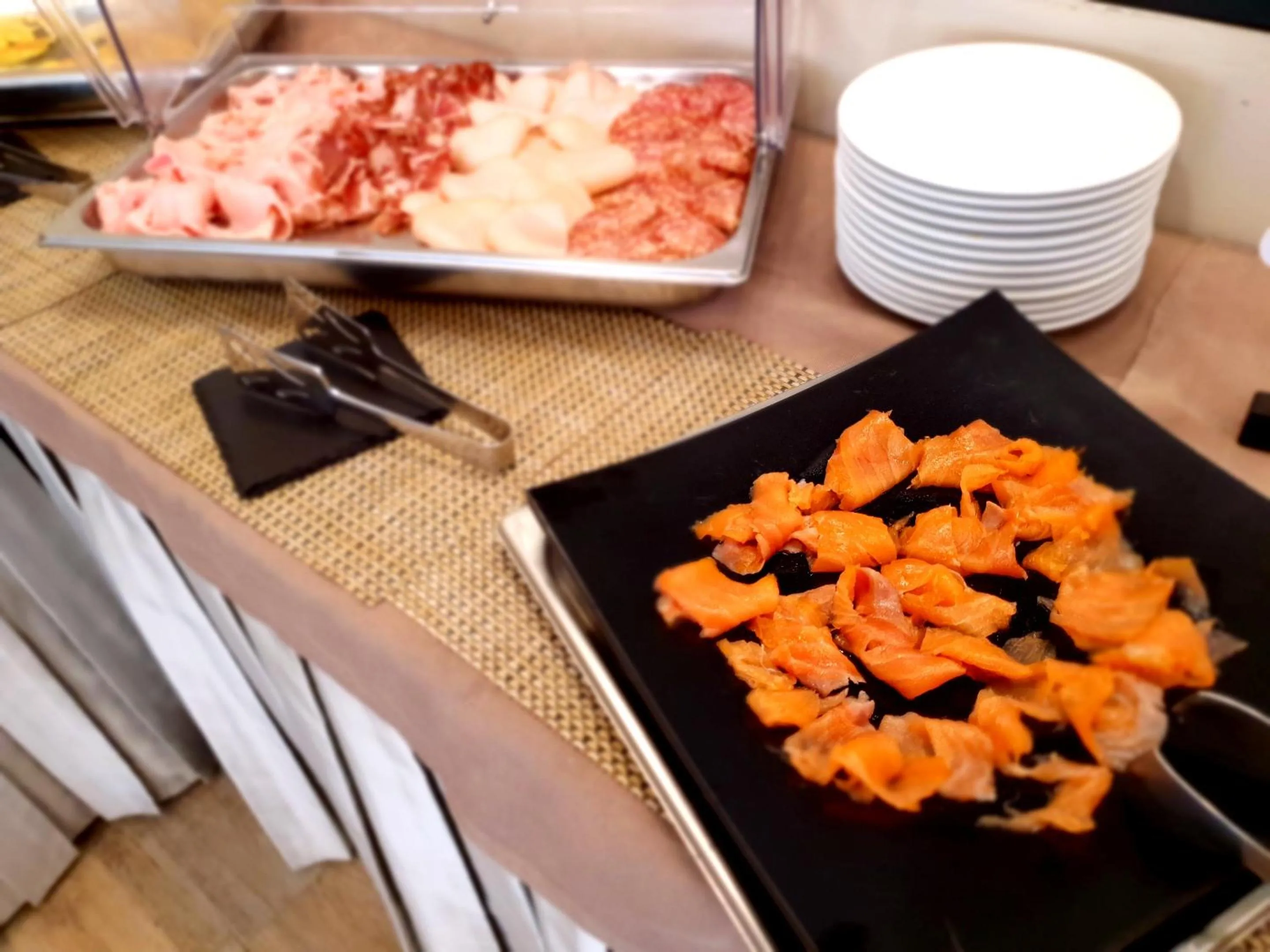 Buffet breakfast in Hotel Astoria